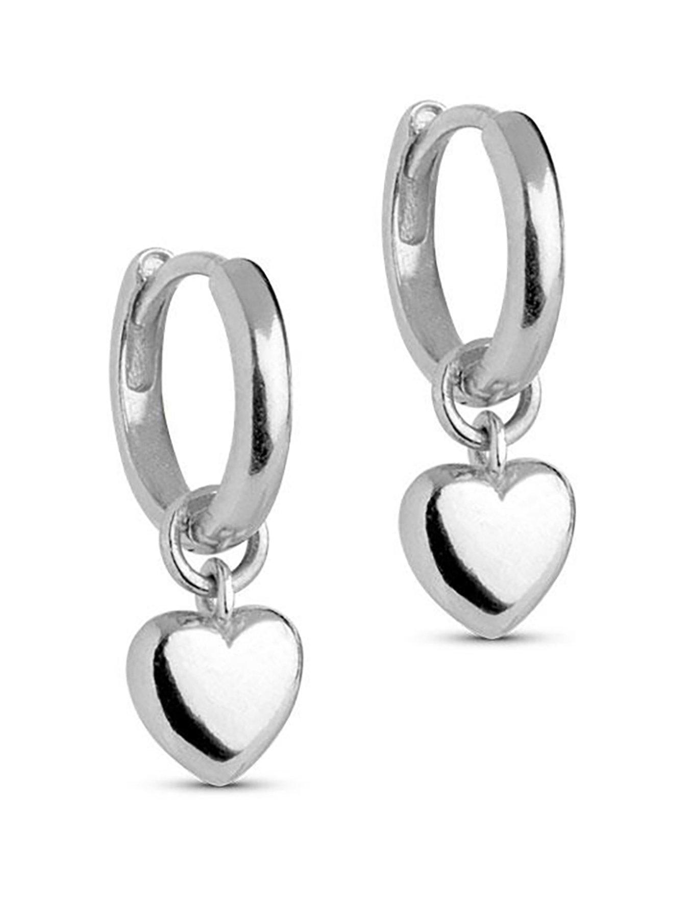 undefined Amore Hoops, 925 Sterling Silver