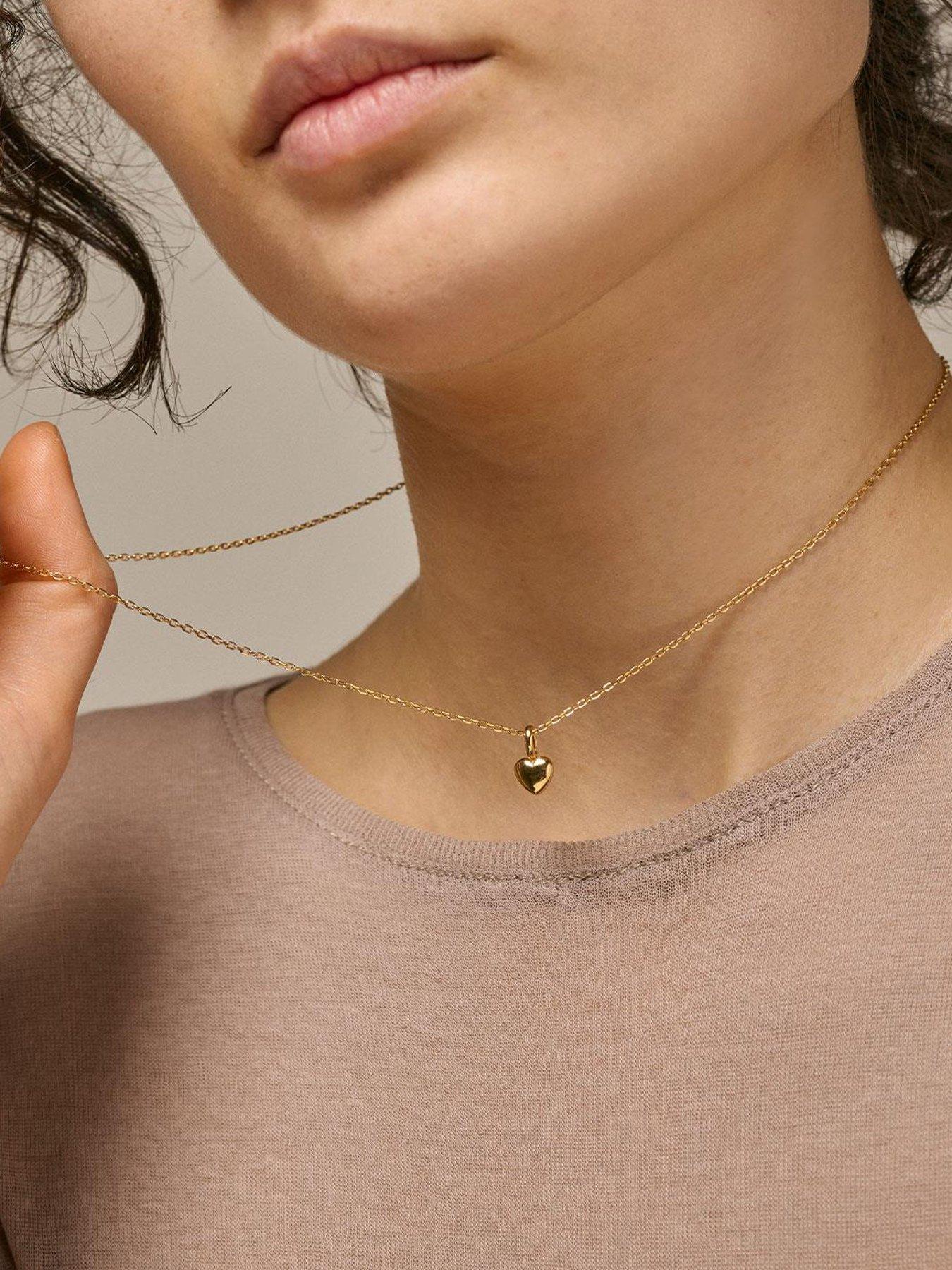 Image 2 of 5 of ENAMEL Copenhagen Amore Necklace, 18ct Yellow Gold plated 925 Sterling Silver
