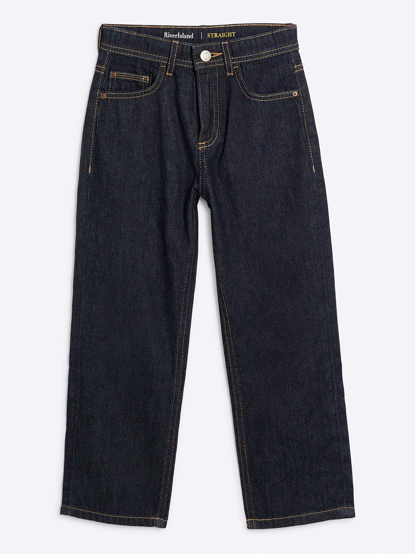 undefined Boys Straight Leg Jeans - Blue