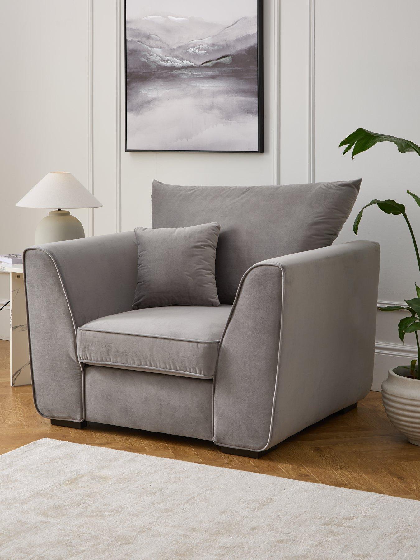 Image 1 of 7 of The Very Collection Cairo Fabric Chair&nbsp;- FSC Certified