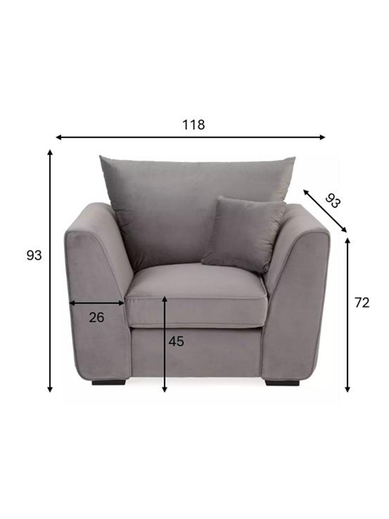 Image 6 of 7 of The Very Collection Cairo Fabric Chair&nbsp;- FSC Certified