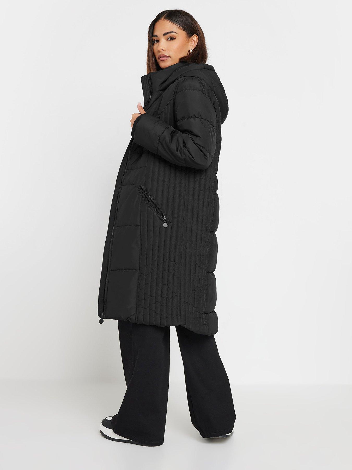 Image 2 of 4 of PixieGirl Petite Mid Weight Padded Coat - Black