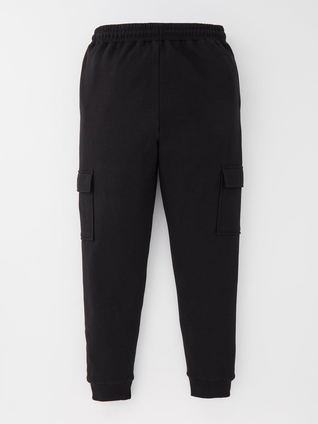 Image 2 of 4 of The Very Collection Boys Cargo Jogger - Black
