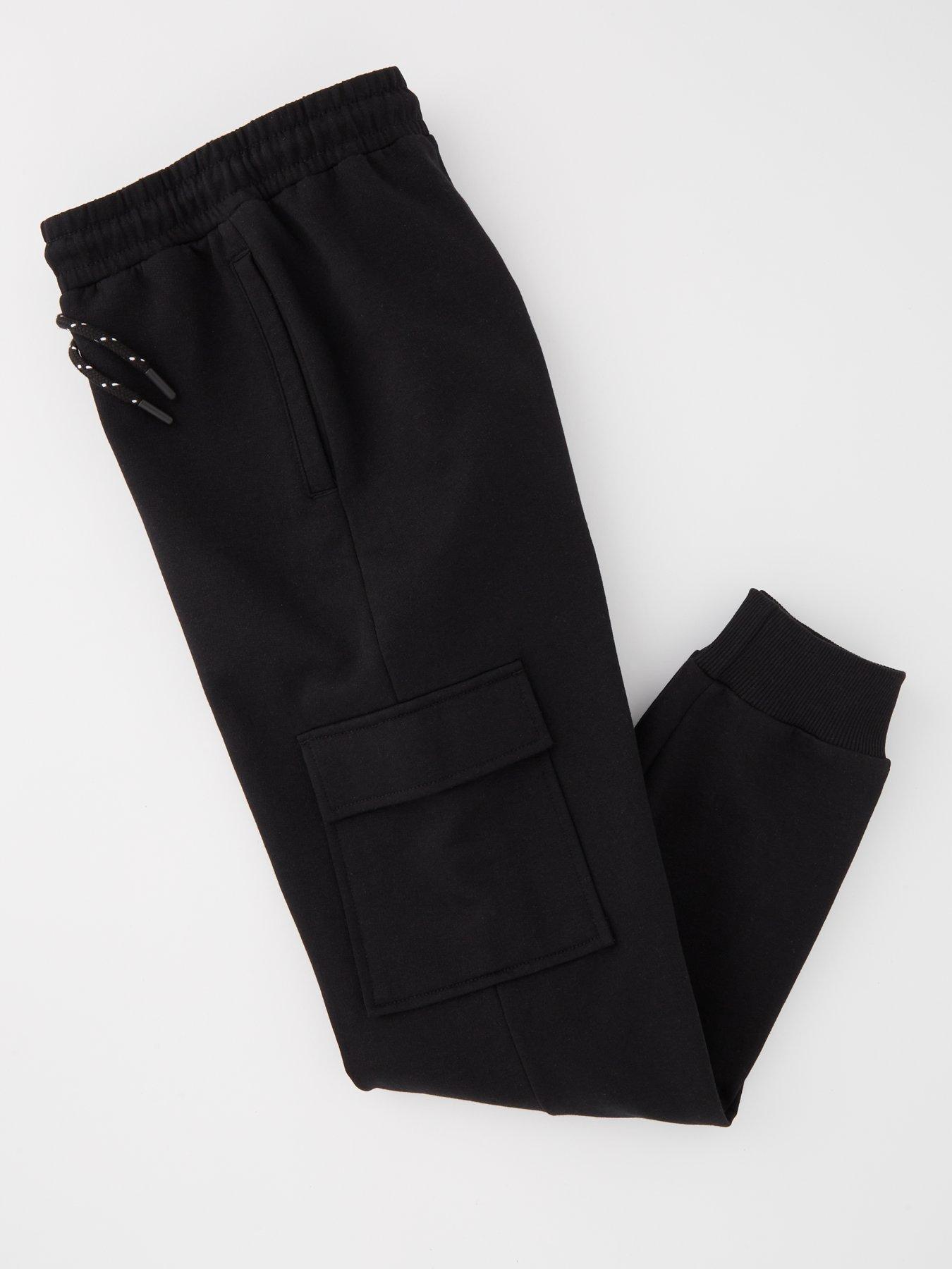 Image 4 of 4 of The Very Collection Boys Cargo Jogger - Black