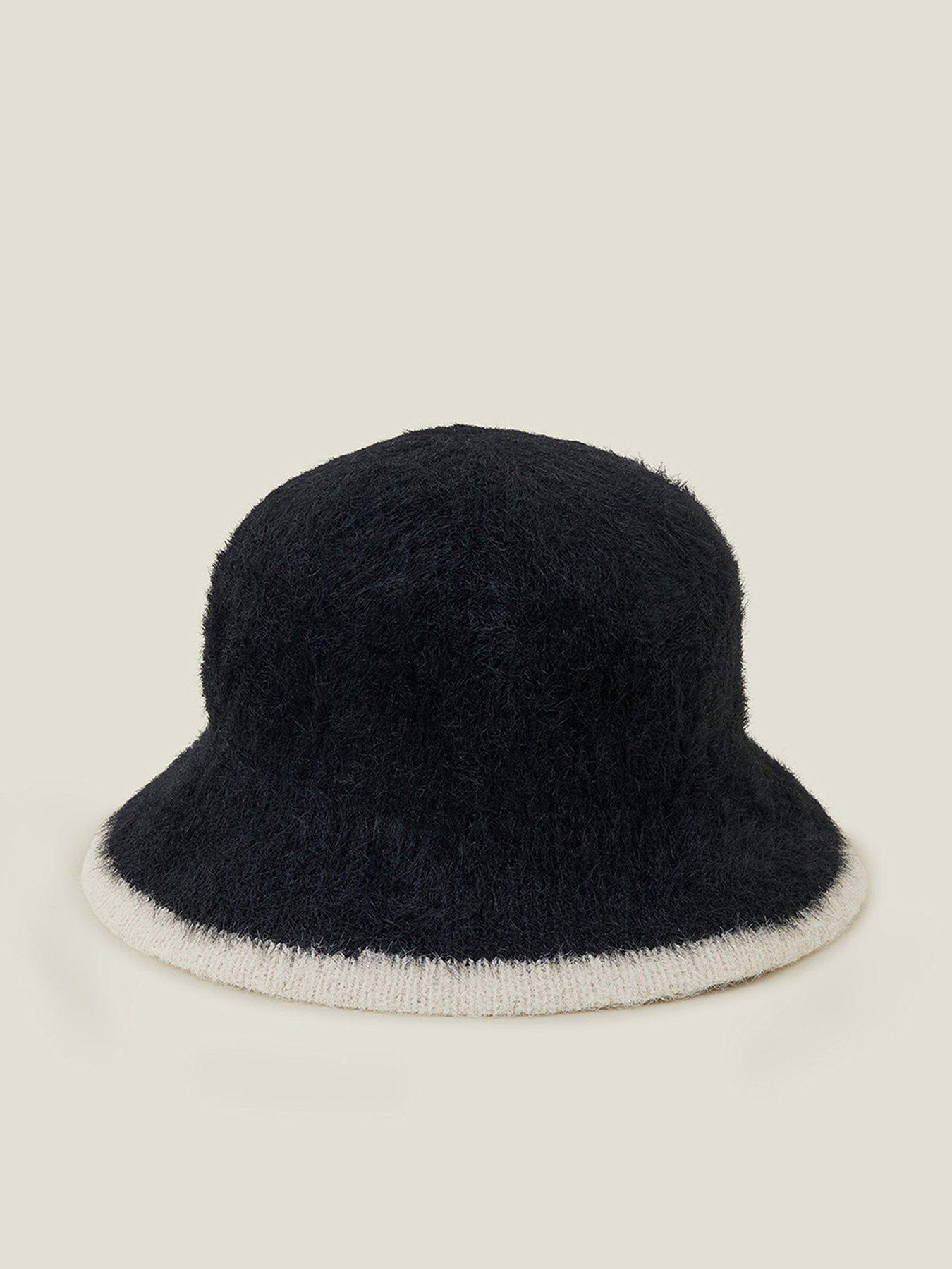 Image 1 of 4 of Accessorize Fluffy Bucket Stripe