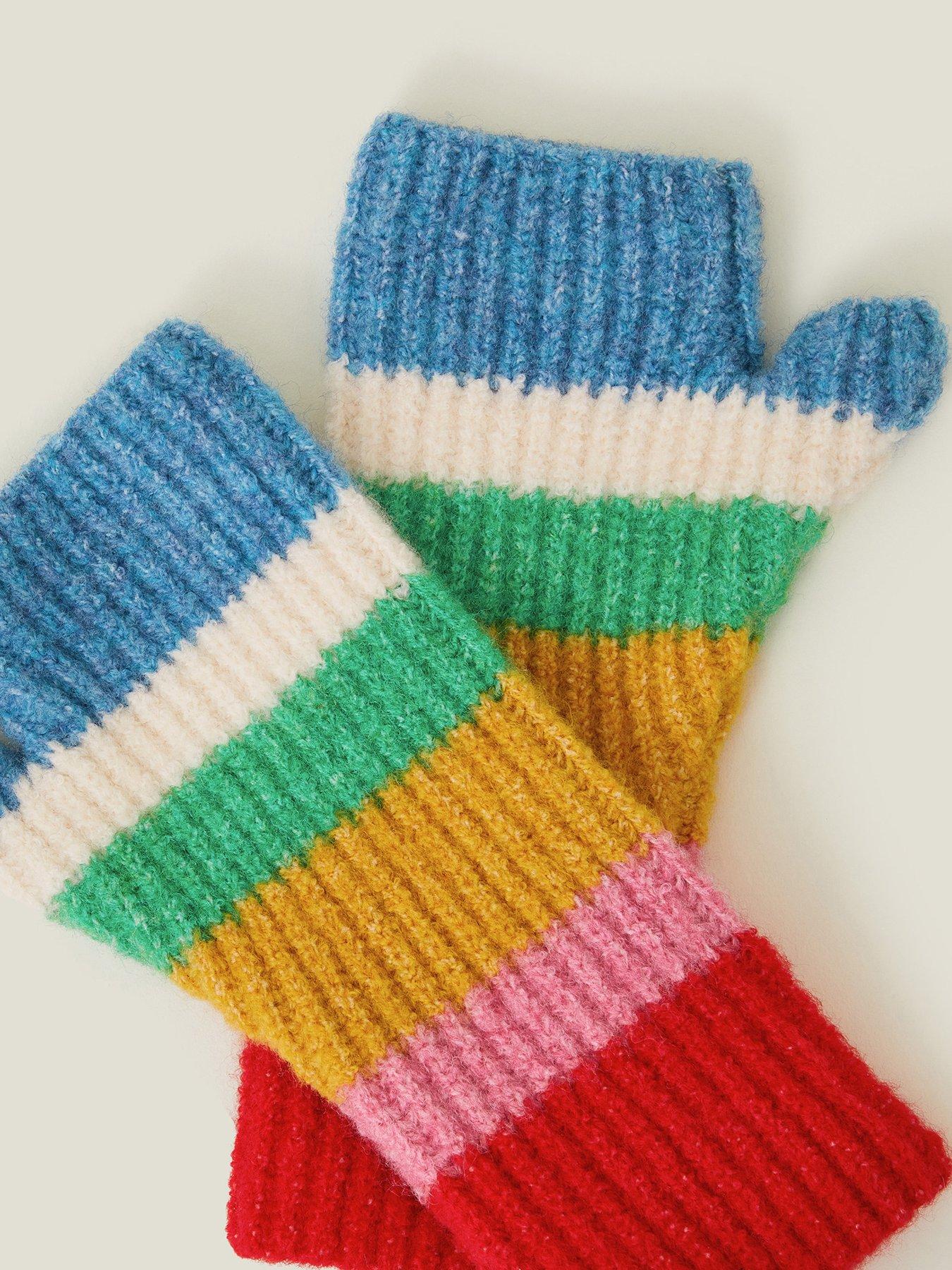 Image 2 of 2 of Accessorize Bright Stripe Cut Off