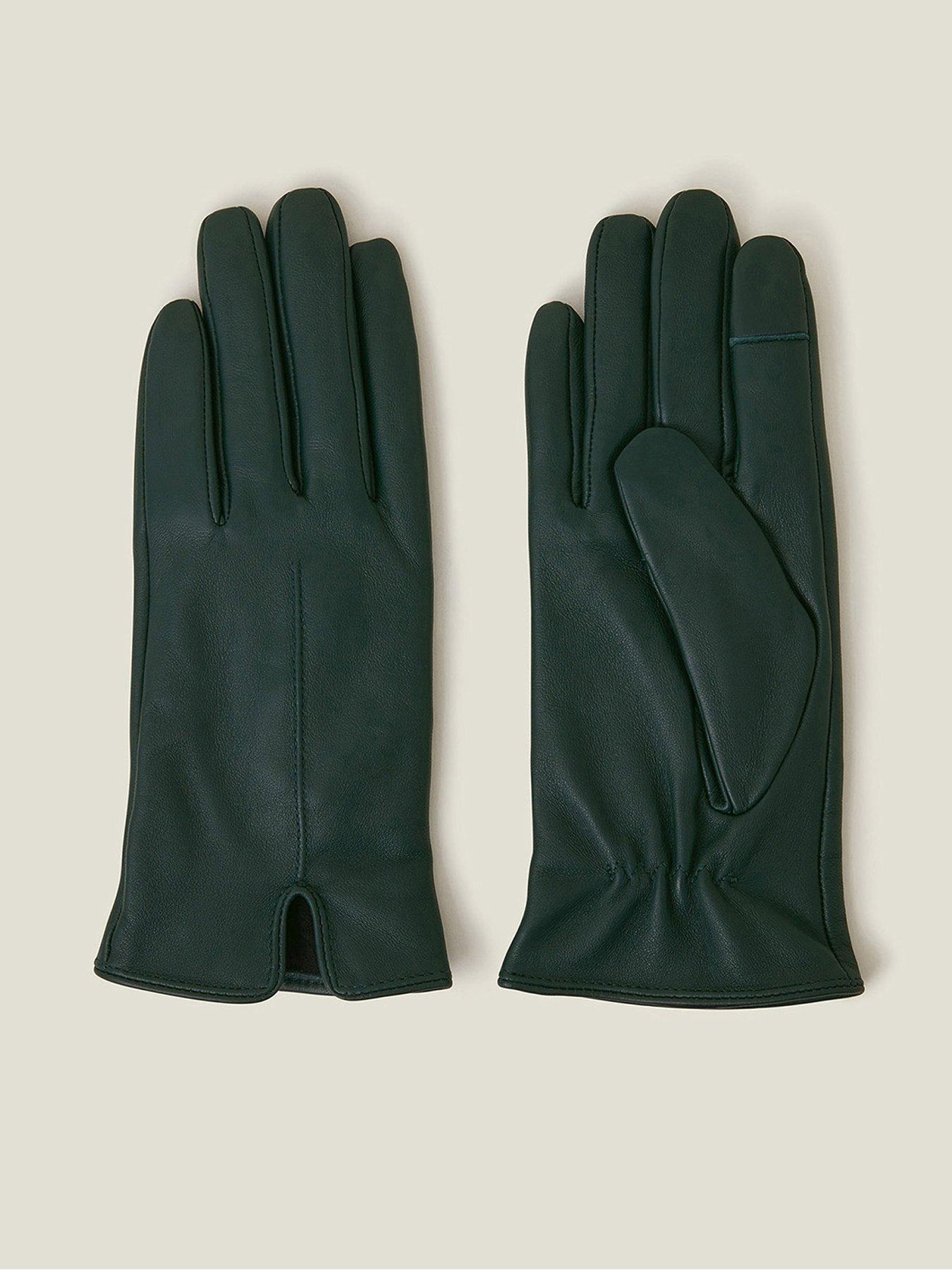  image of accessorize-lfl-touchphone-leather-glove