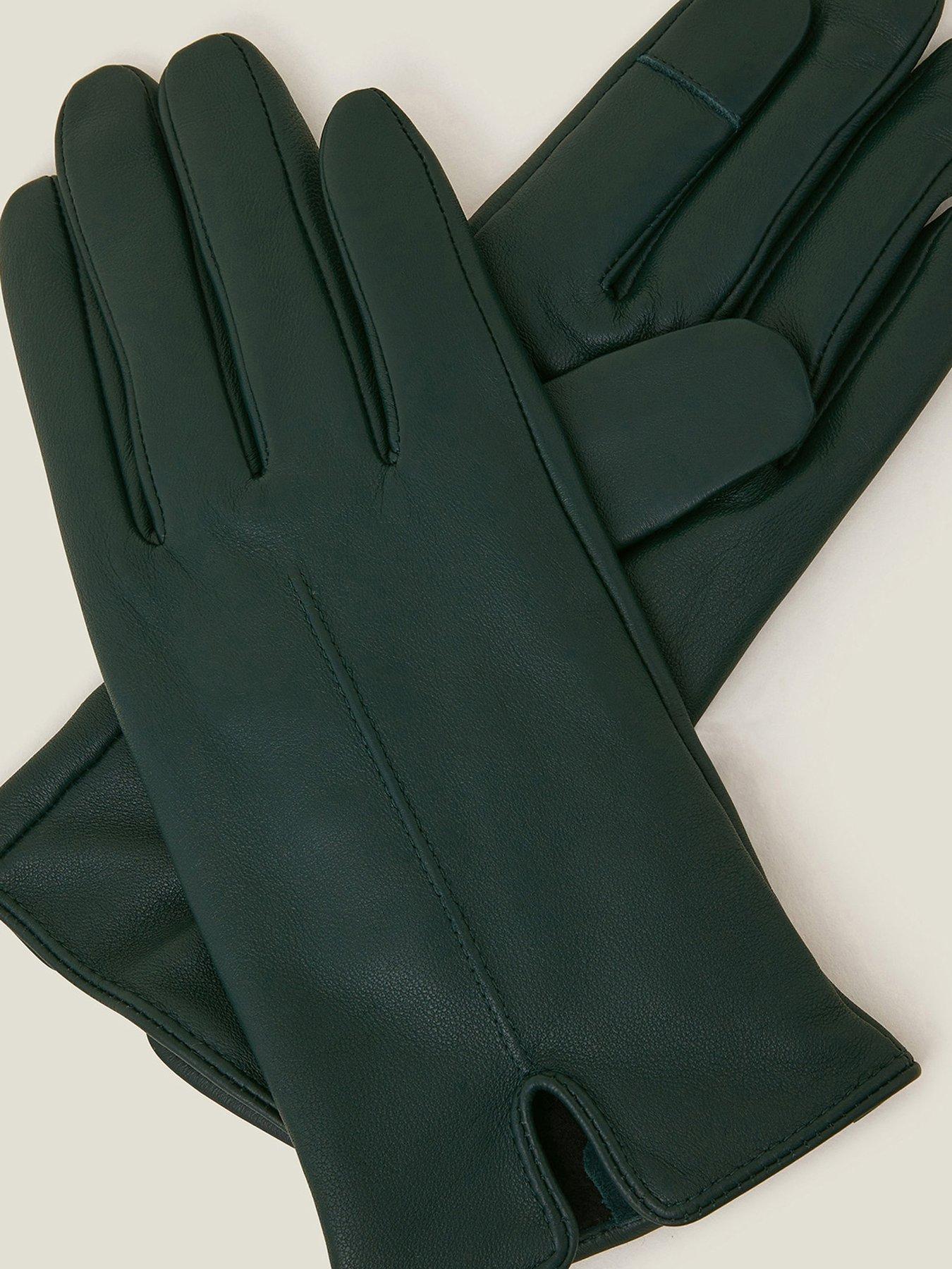  image of accessorize-lfl-touchphone-leather-glove