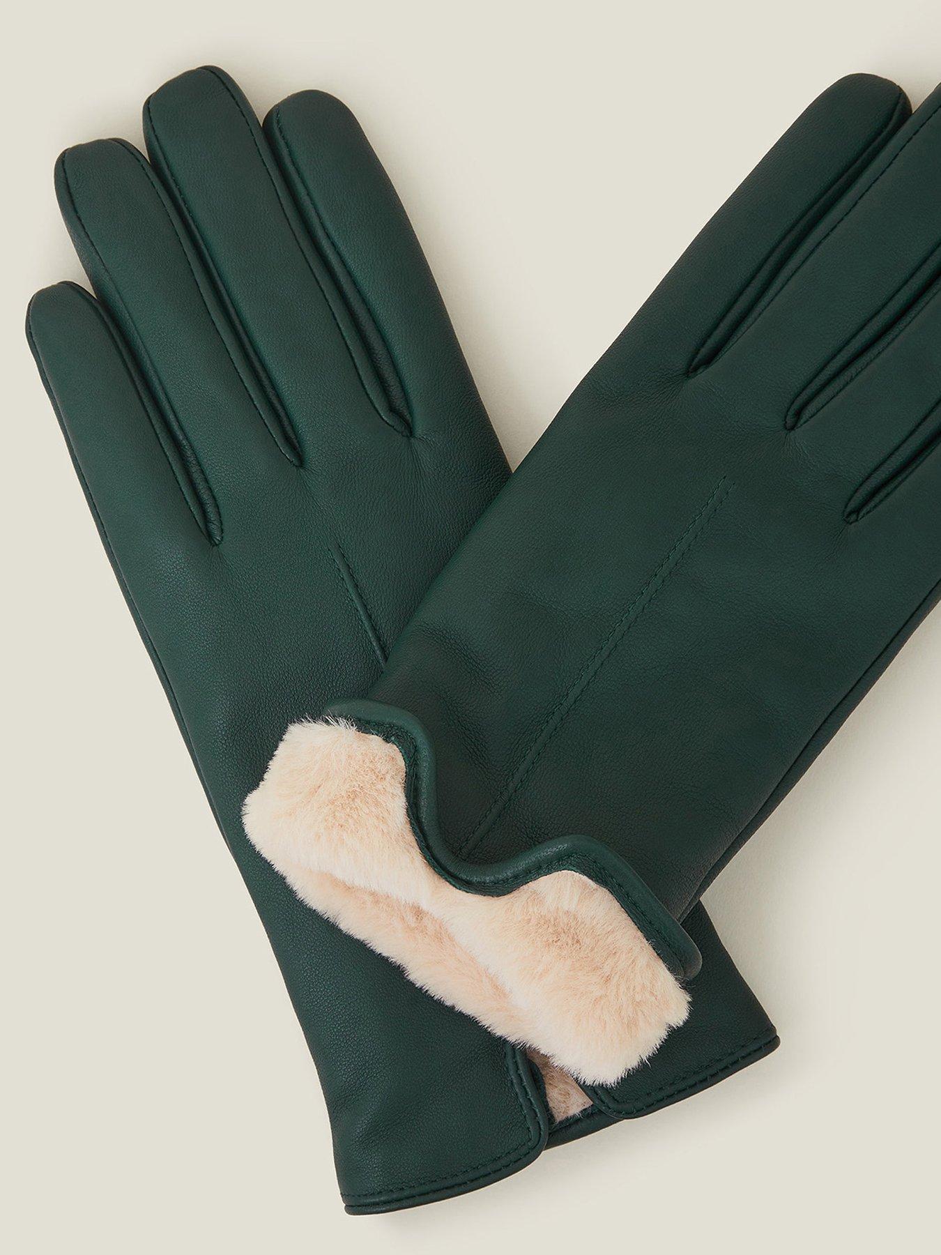 Image 2 of 2 of Accessorize Faux Fur Lined