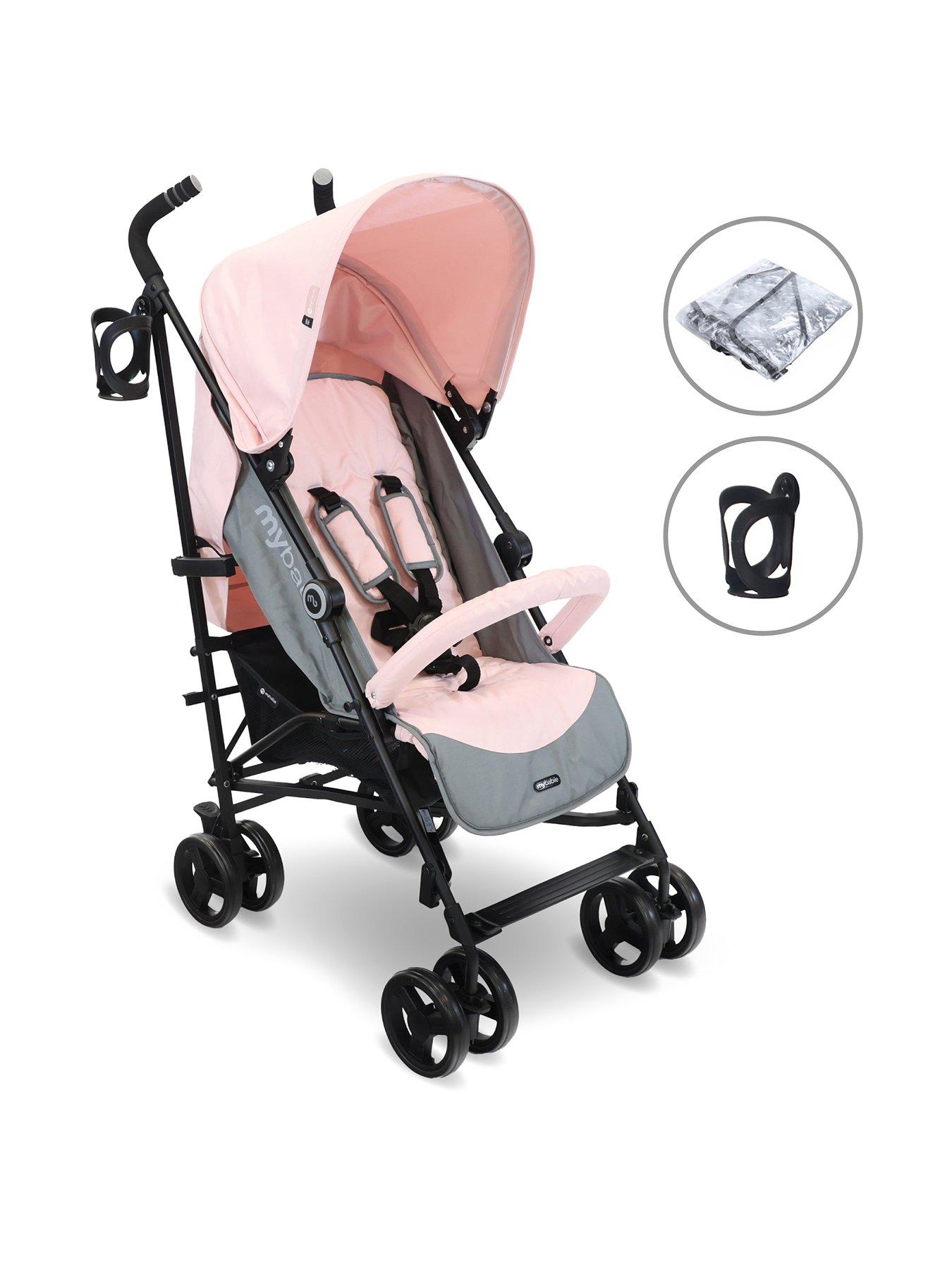 undefined MB02 Plus Pink Lightweight Stroller