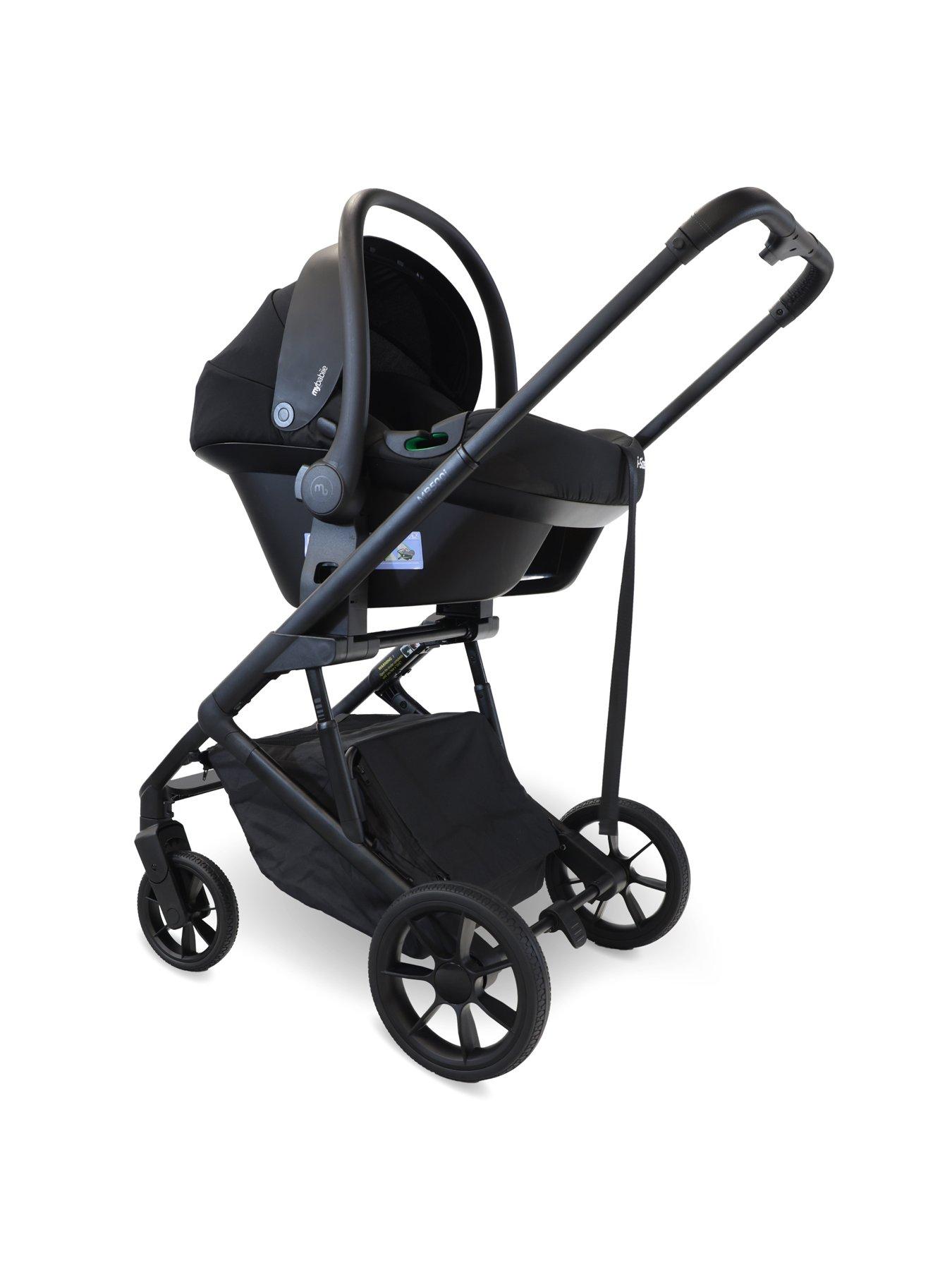  image of my-babiie-mb500i-travel-system-almond