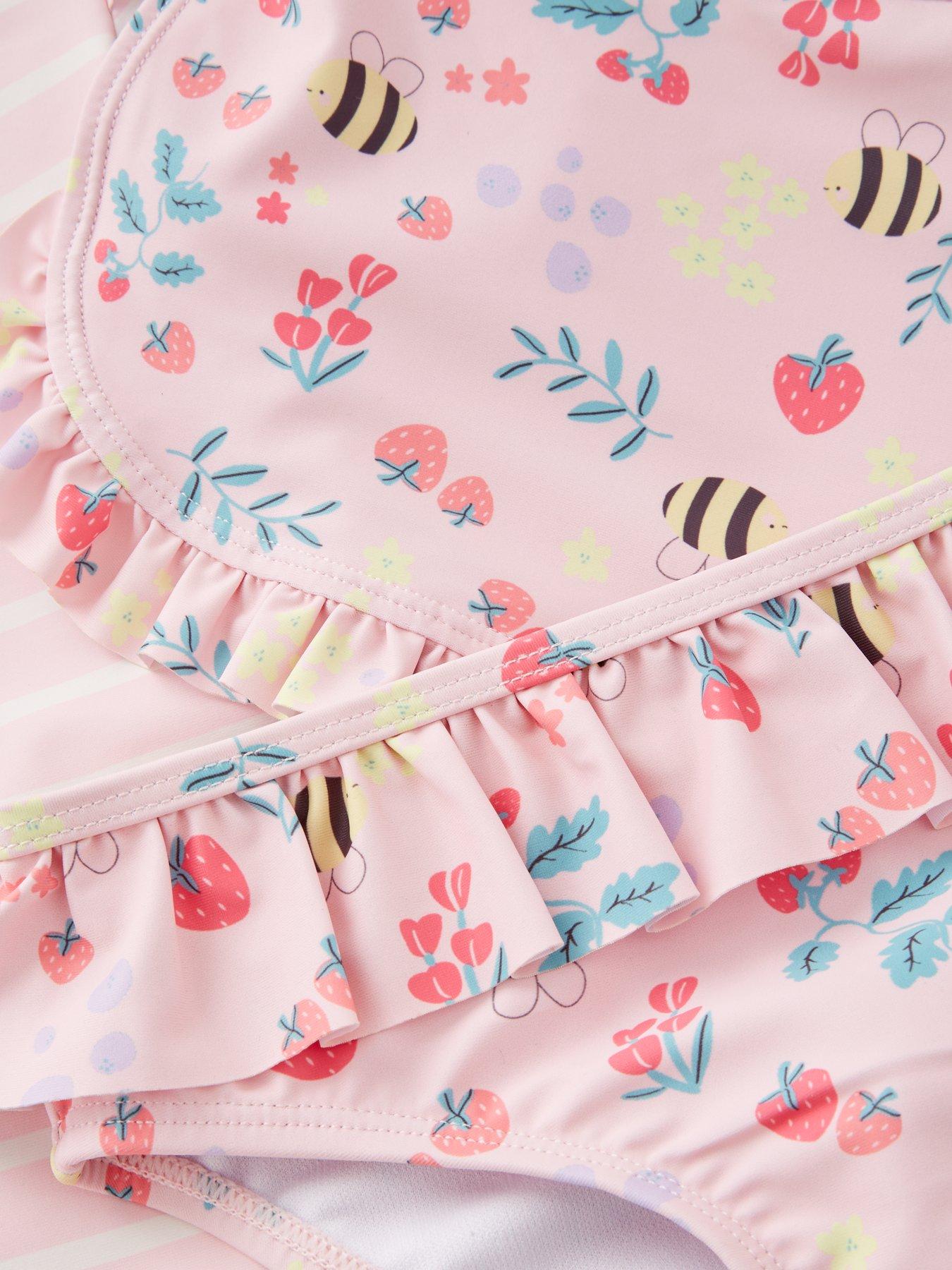  image of mini-v-by-very-girls-3-piece-bumblebee-sunsafe-set-pink