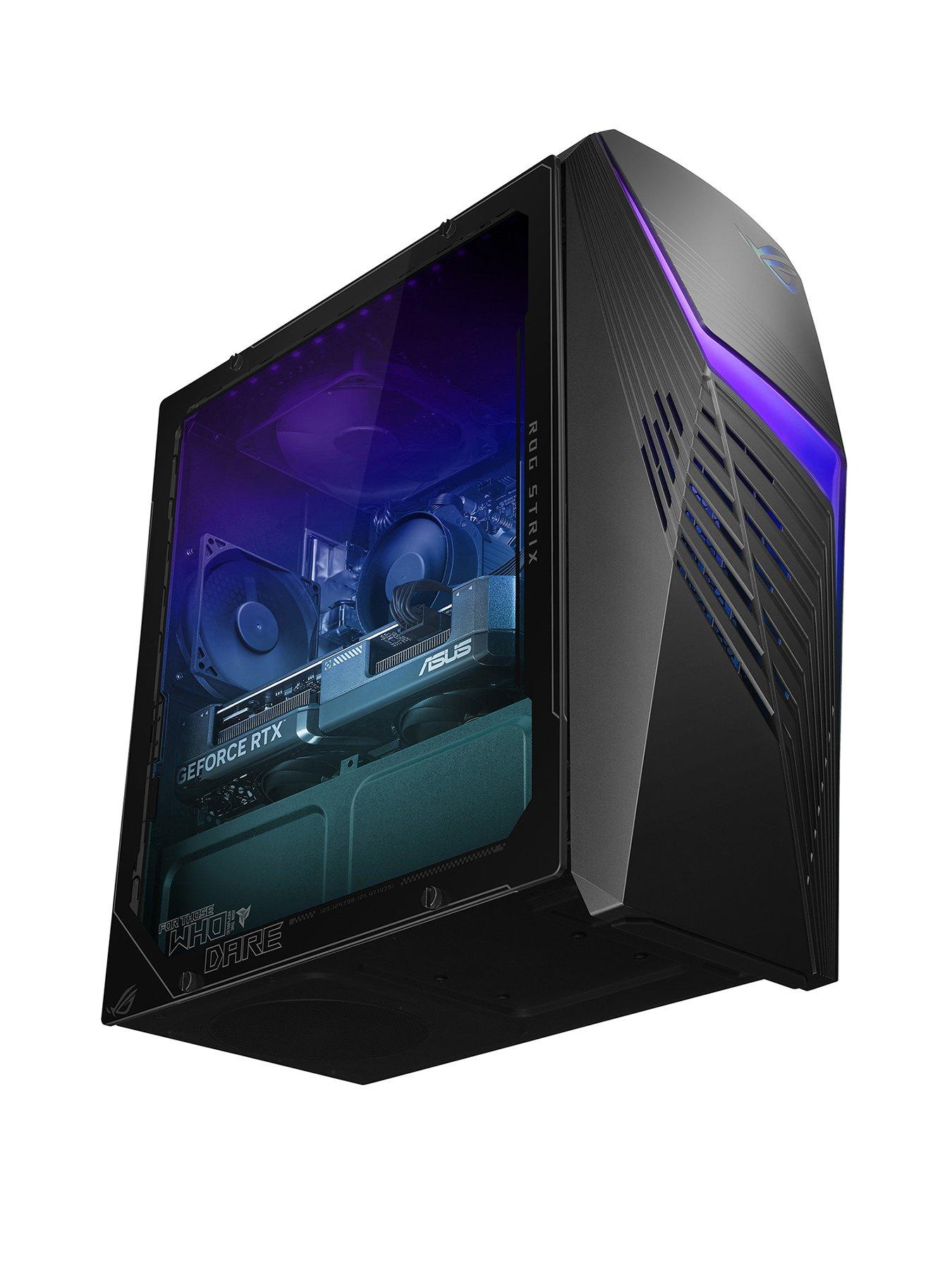 stillFront image of asus-rog-strix-g13ch-gaming-desktop-geforce-rtx-4060-intel-core-i5nbsp16gb-ram-1tb-ssd-black
