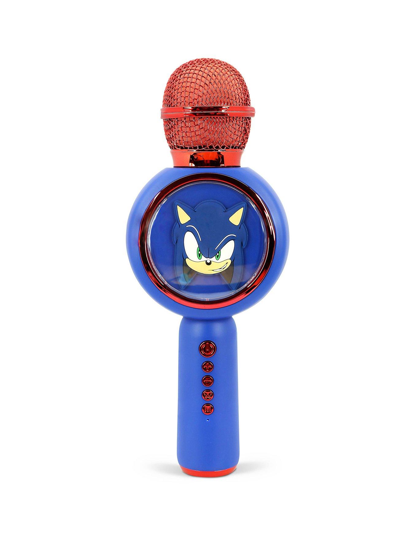 undefined the Hedgehog Bluetooth Karaoke Microphone with 4 Voice Changing Functions