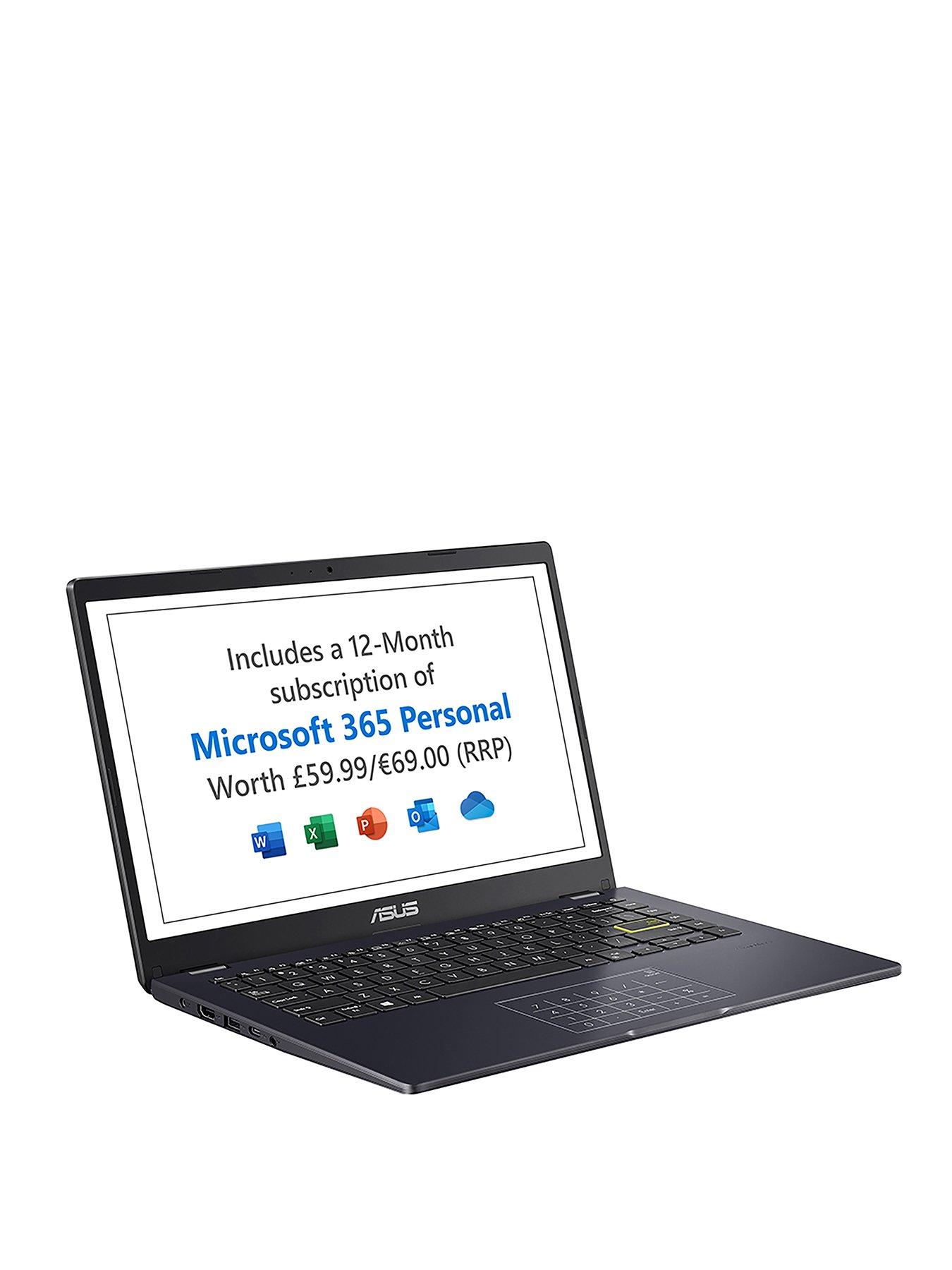  image of asus-vivobook-go-14-laptopnbsp--14in-fhdnbspintel-celeronnbsp4gb-ram-128gb-ssdnbsp--blue