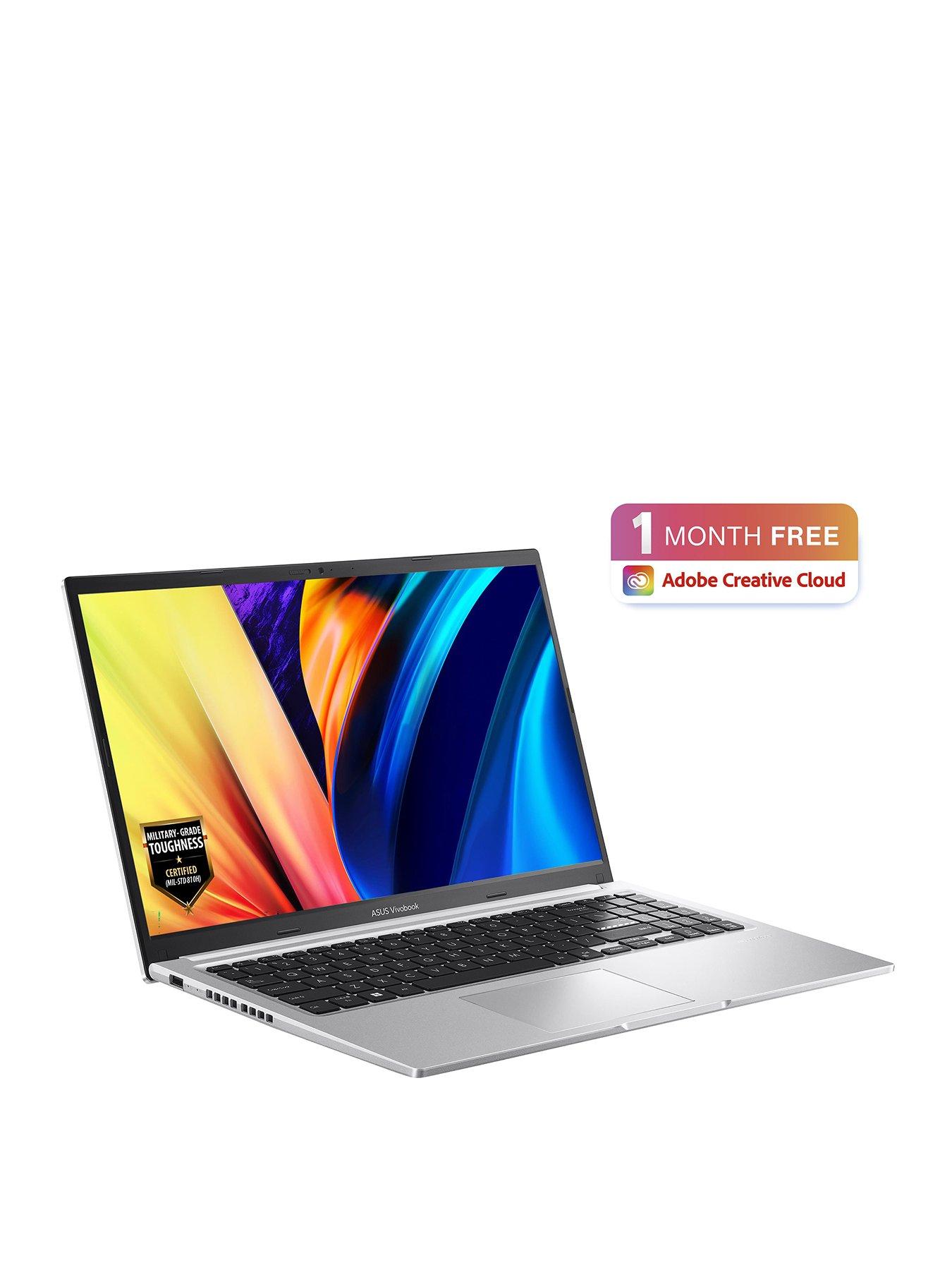 Image 2 of 7 of Asus Vivobook 15 Laptop - 15.6in FHD,&nbsp;AMD Ryzen 7,&nbsp;16GB RAM, 512GB SSD - Silver