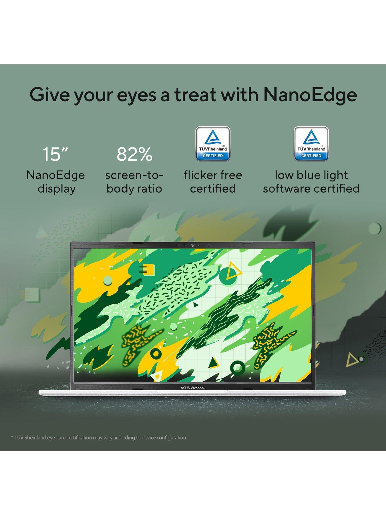 Image 4 of 7 of Asus Vivobook 15 Laptop - 15.6in FHD,&nbsp;AMD Ryzen 7,&nbsp;16GB RAM, 512GB SSD - Silver