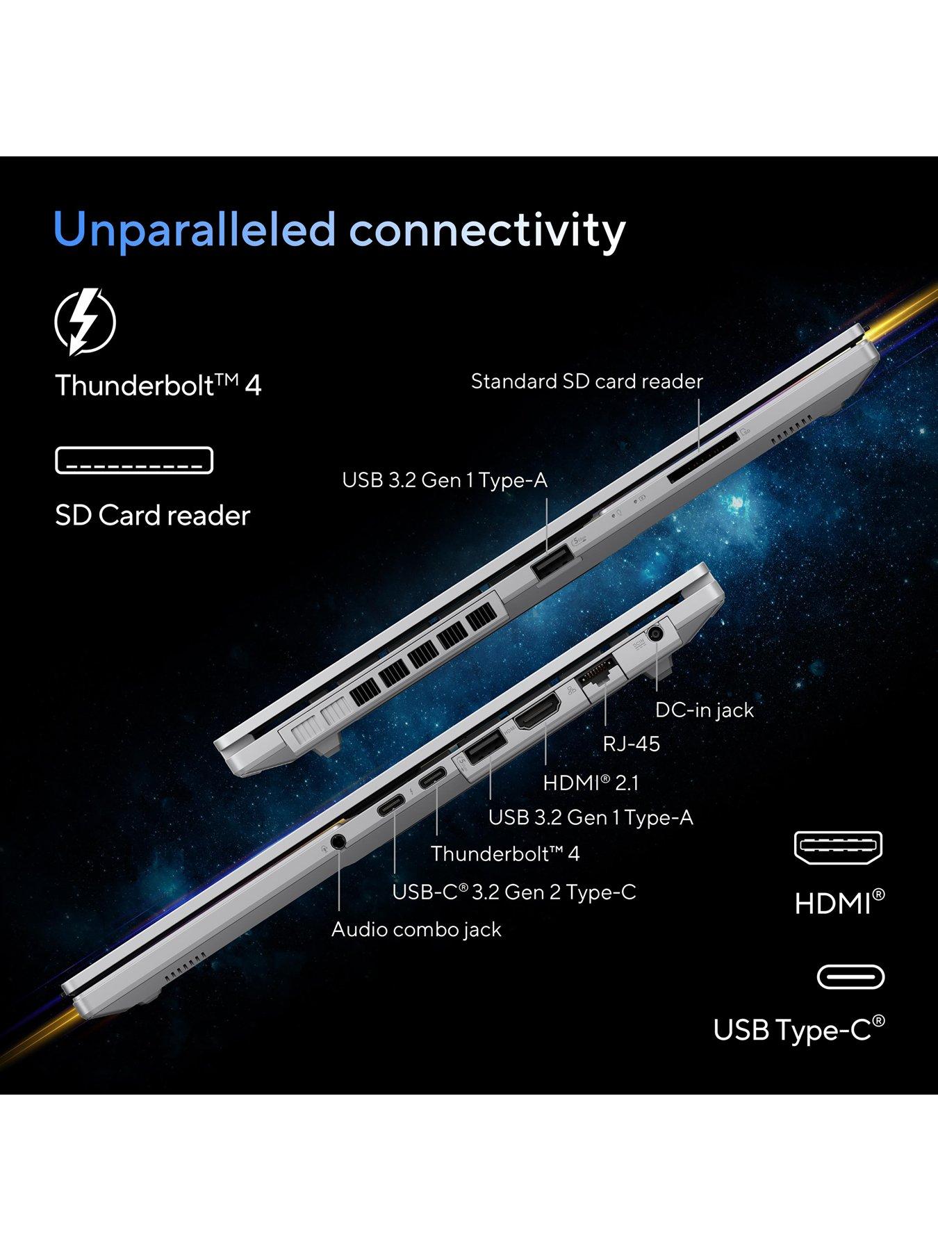 image of asus-vivobook-pro-15-oled-laptopnbsp--156in-wuxganbspgeforce-rtx-4050-intel-core-ultra-7-16gb-ram-1tb-ssdnbsp--grey