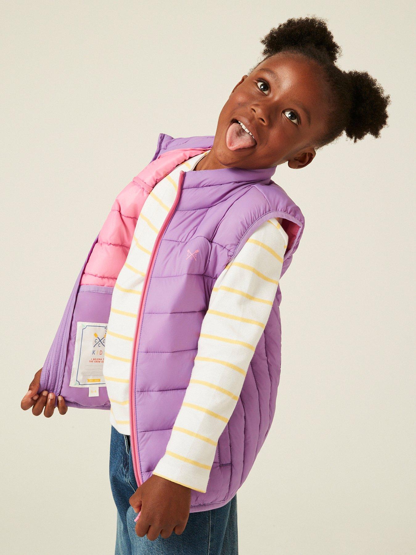 undefined Girls Lightweight Gilet - Light Purple