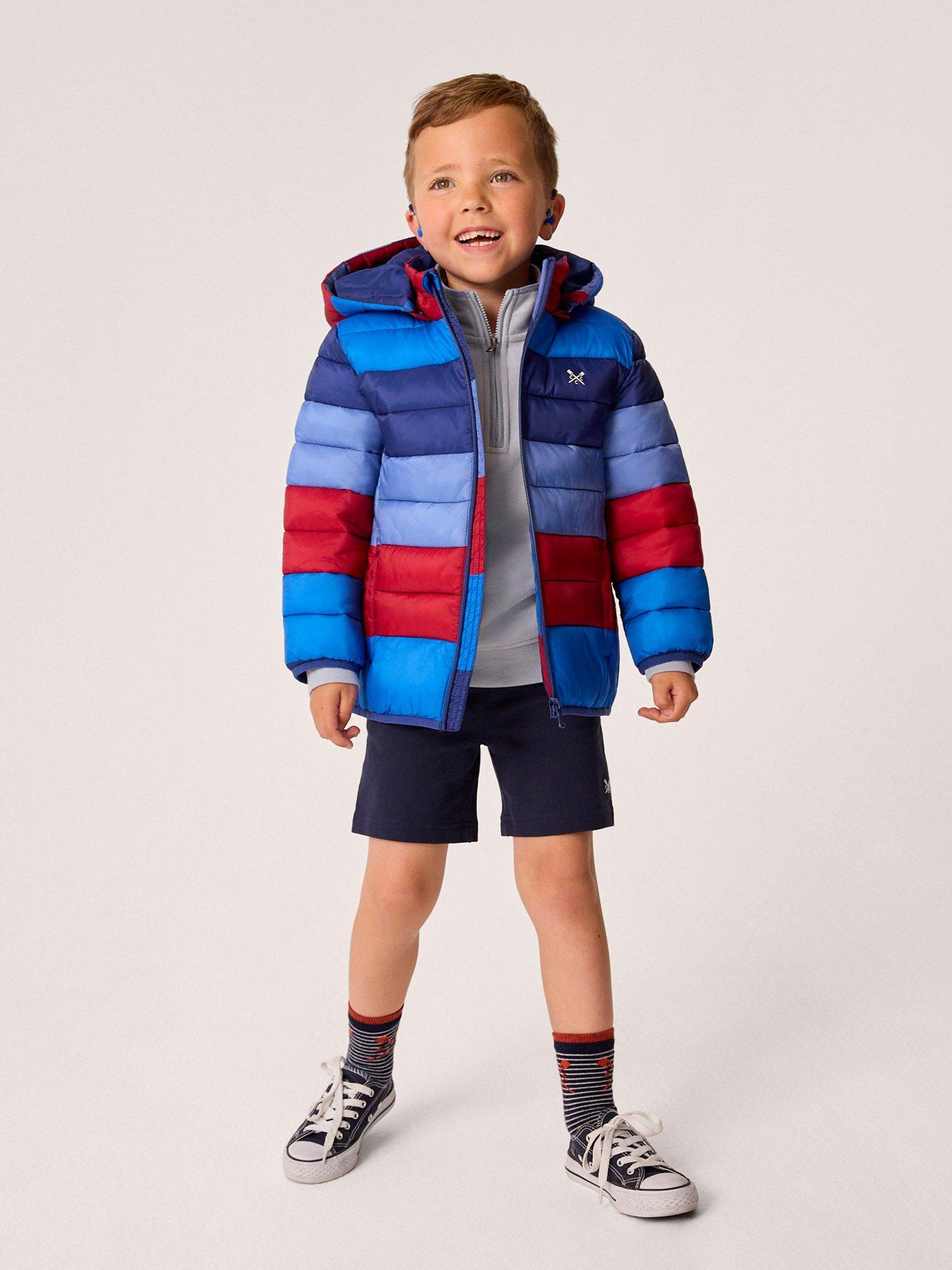 undefined Boys Lightweight Stripe Lowther Jacket - Multi
