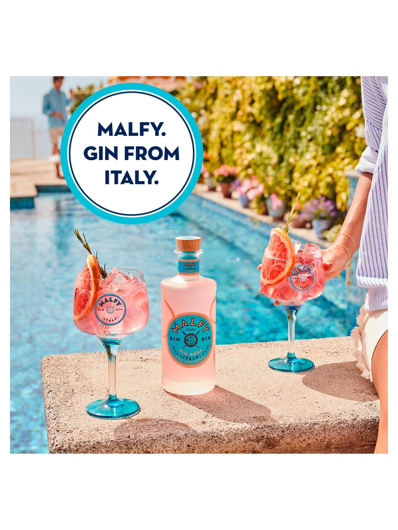 Image 2 of 6 of Malfy Gin Pink Grapefruit Flavoured Rosa 70cl