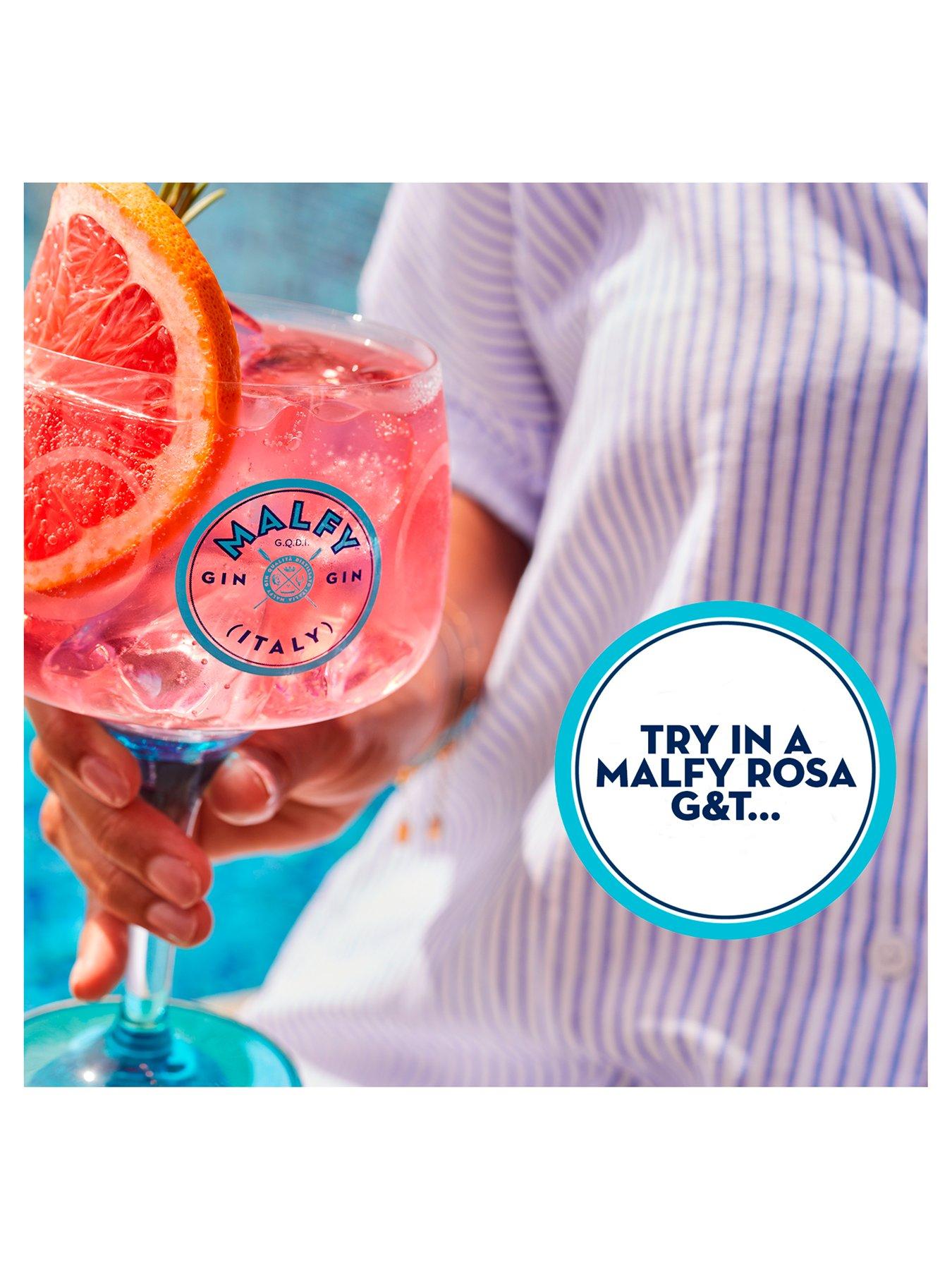 Image 5 of 6 of Malfy Gin Pink Grapefruit Flavoured Rosa 70cl
