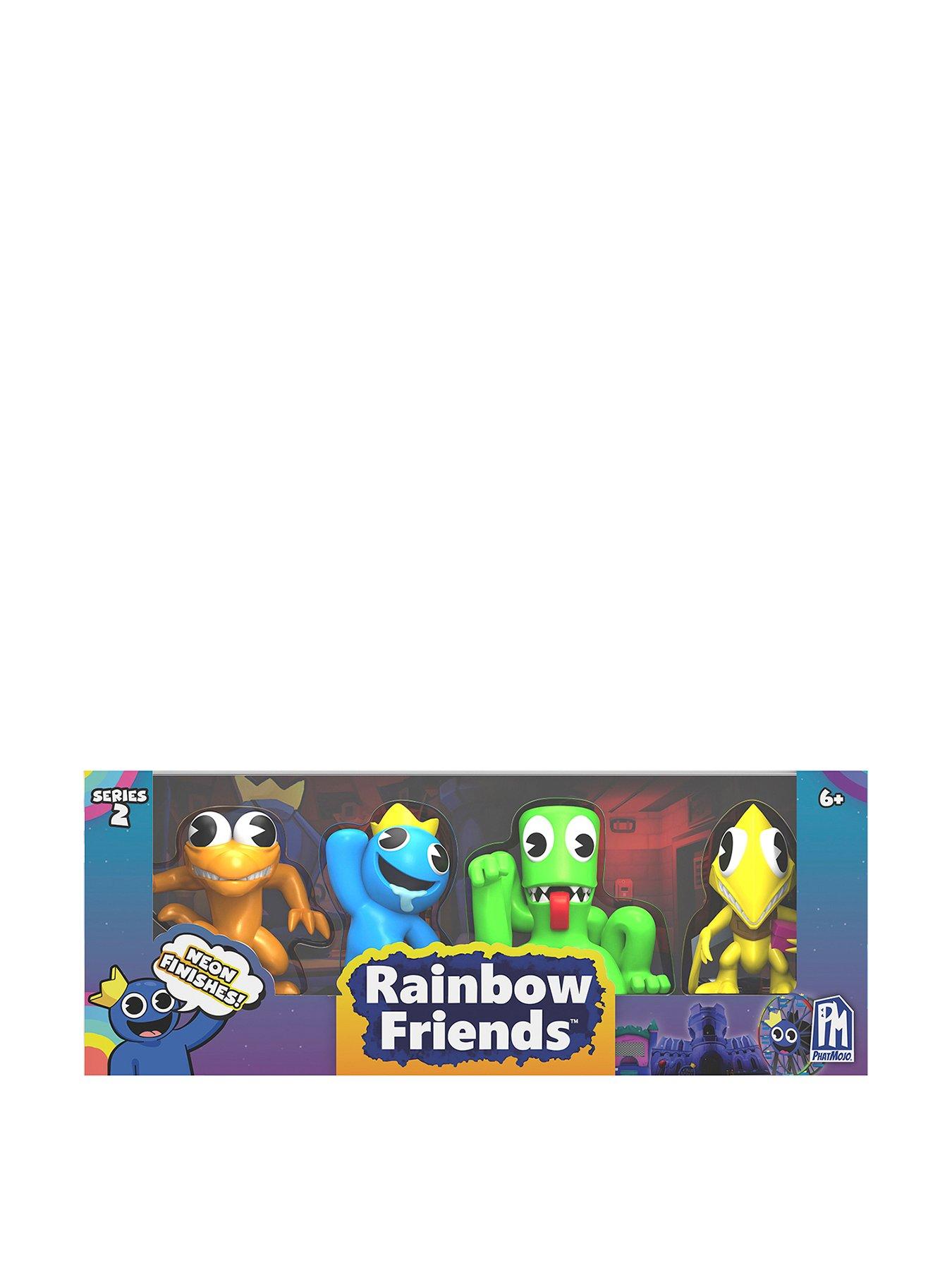 undefined Rainbow Friends Series 2 Collectable Figure 4PK Neon