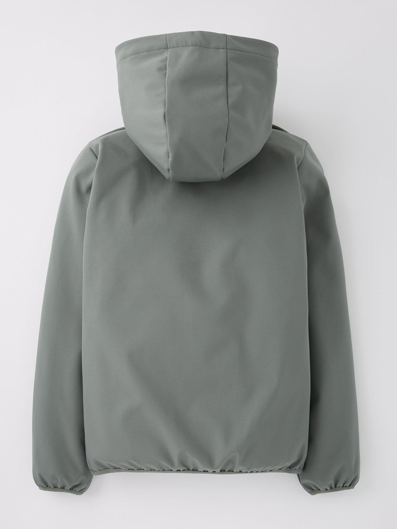 Image 3 of 5 of Jack & Jones Junior Boys Theo Softshell Jacket - Agave Green