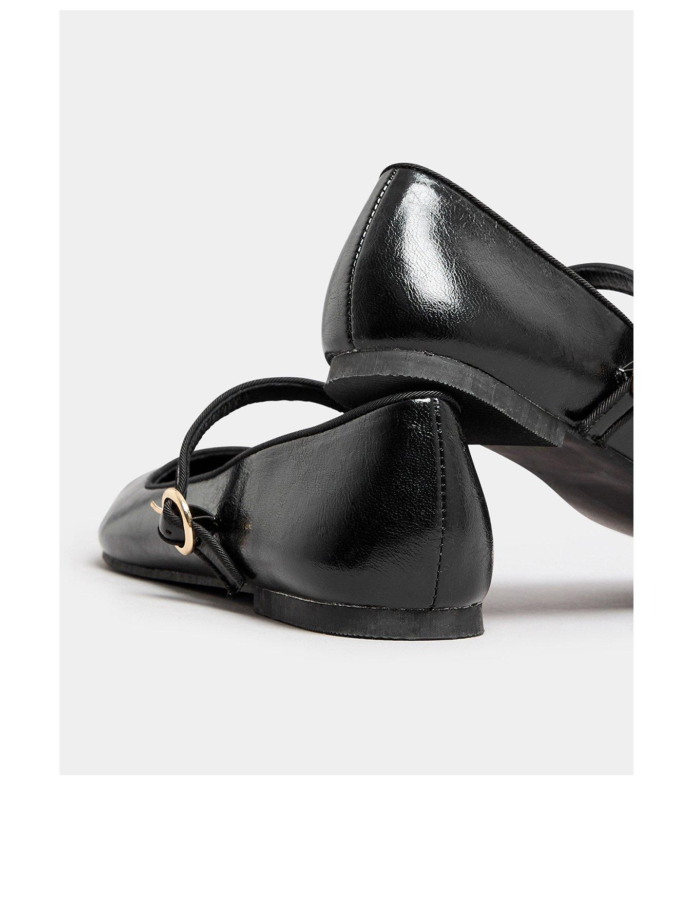  image of long-tall-sally-flat-point-mary-janes-black