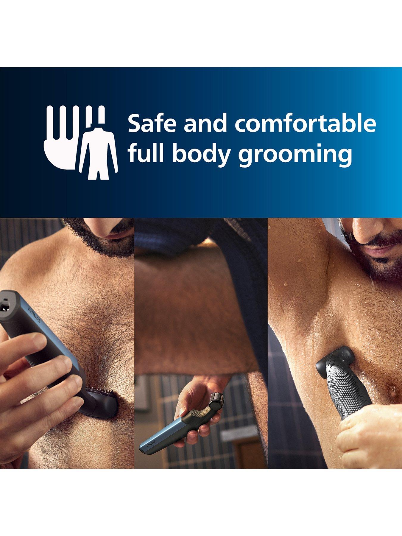  image of philips-series-3000-cordless-body-groomer-with-intimate-trimmer-amp-skin-protect-technology-bg302705