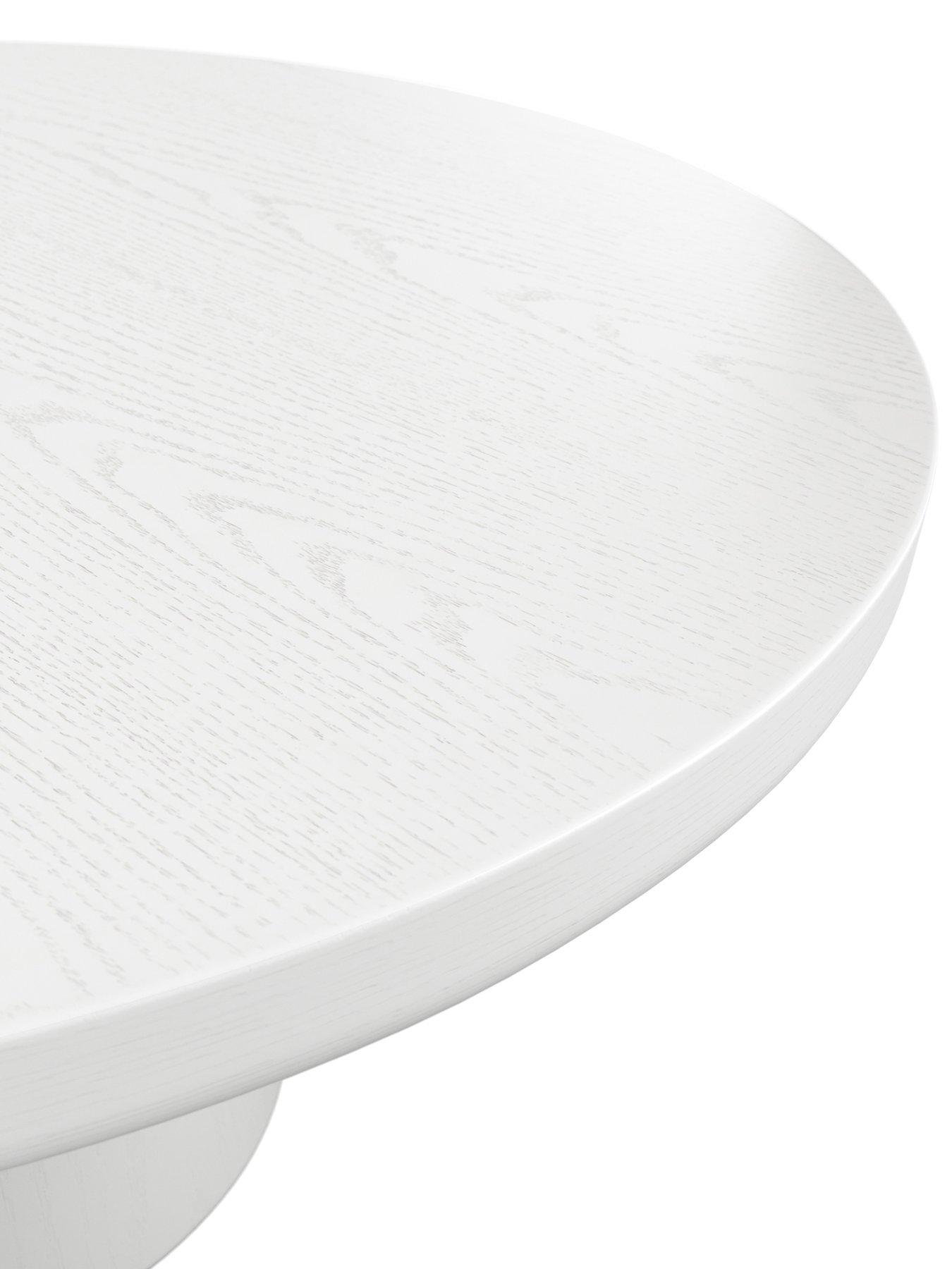  image of lpd-home-rumi-white-coffee-table
