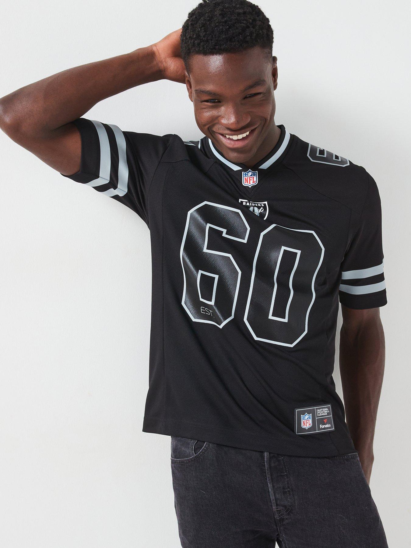 Raiders Fanatics Nfl Gear Raiders Black Nfl Uniforms Fanatics Mens