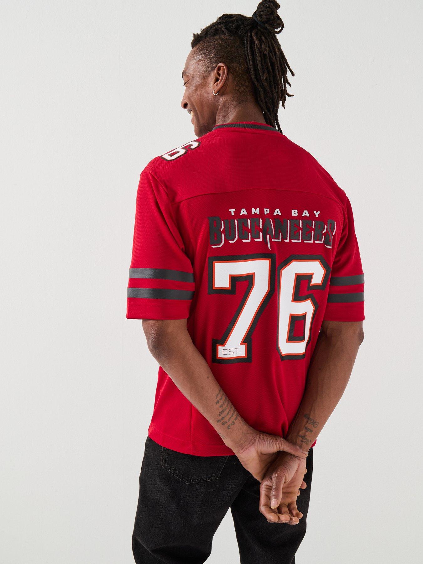 Image 2 of 6 of Fanatics Mens Tampa Bay Buccaneers NFL Core Foundation Jersey - Red