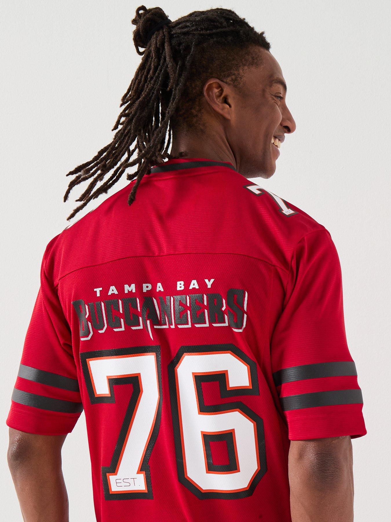 Image 4 of 6 of Fanatics Mens Tampa Bay Buccaneers NFL Core Foundation Jersey - Red