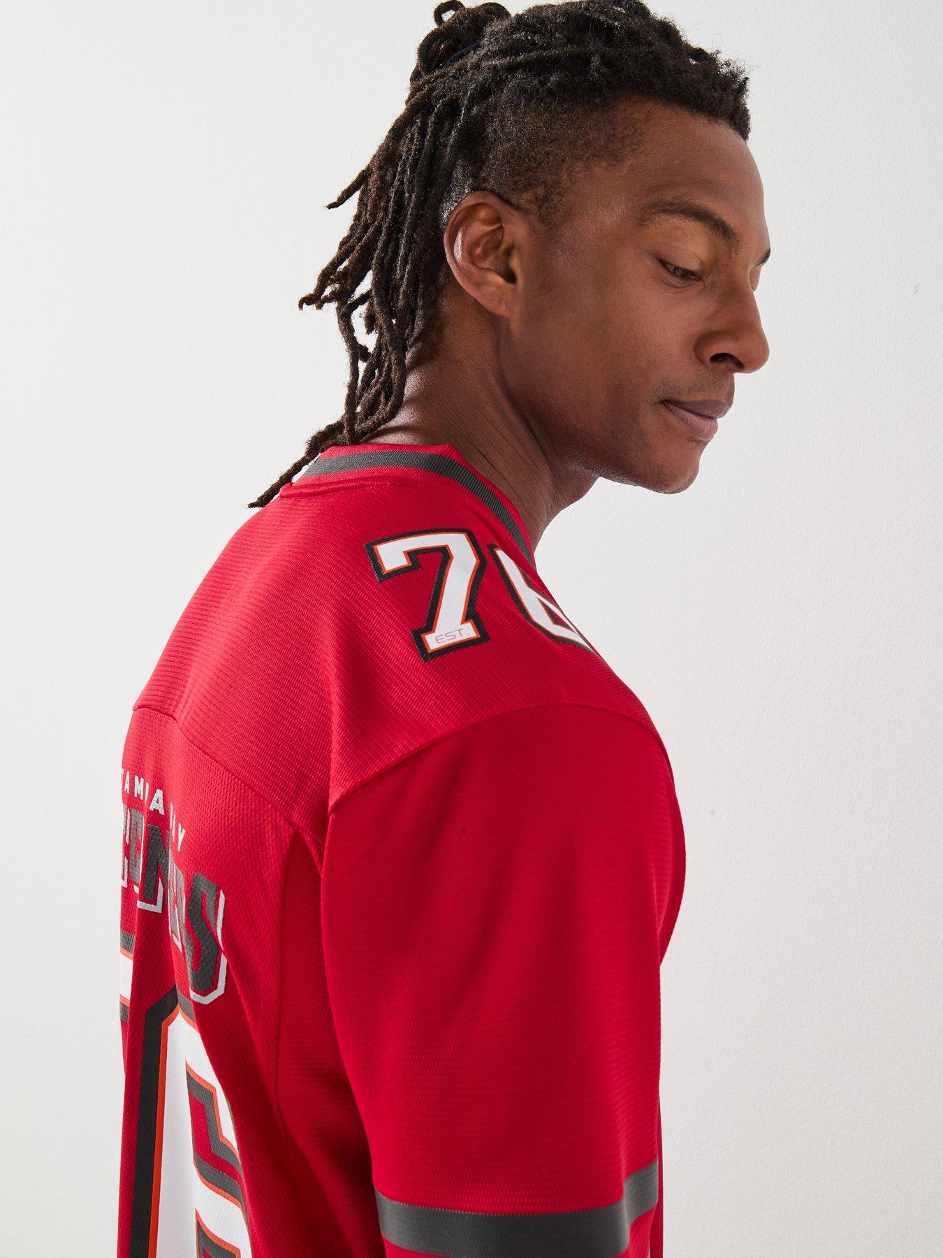 Image 5 of 6 of Fanatics Mens Tampa Bay Buccaneers NFL Core Foundation Jersey - Red