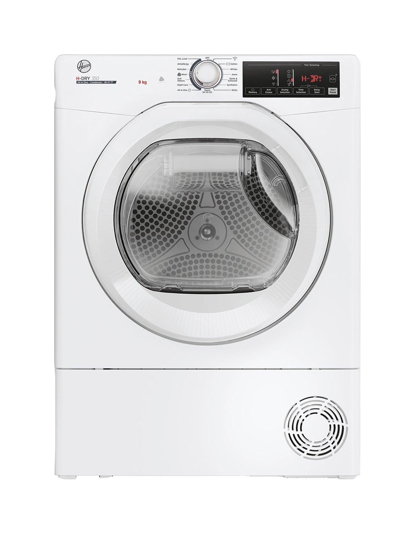Image 1 of 7 of Hoover HRE C9TE-80 9kg Condenser Tumble Dryer -&nbsp;White