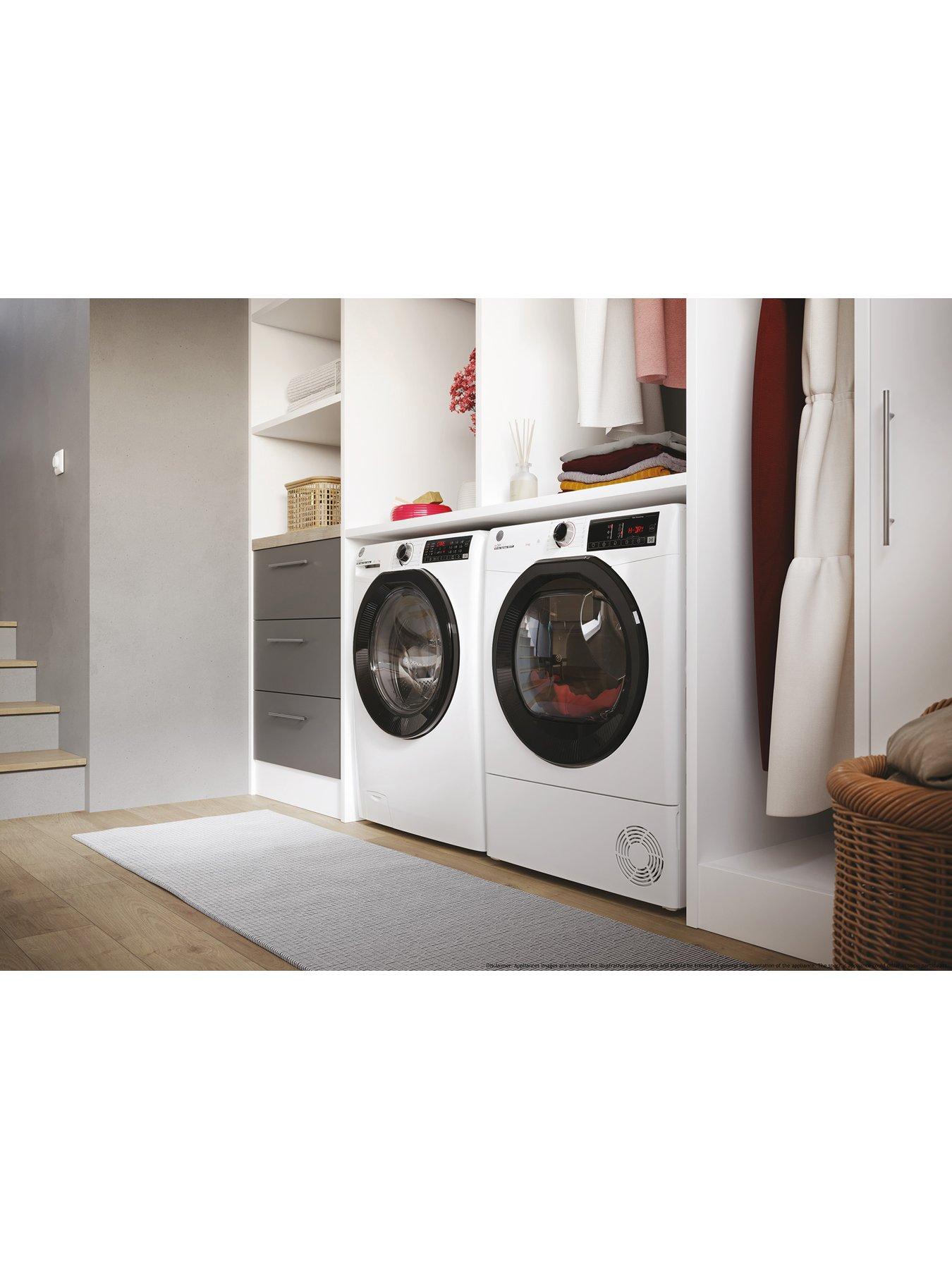 Image 6 of 7 of Hoover H-DRY 350 HRE C9TBE-80 Wifi Connected 9Kg Condenser Tumble Dryer,&nbsp;B Rated - White