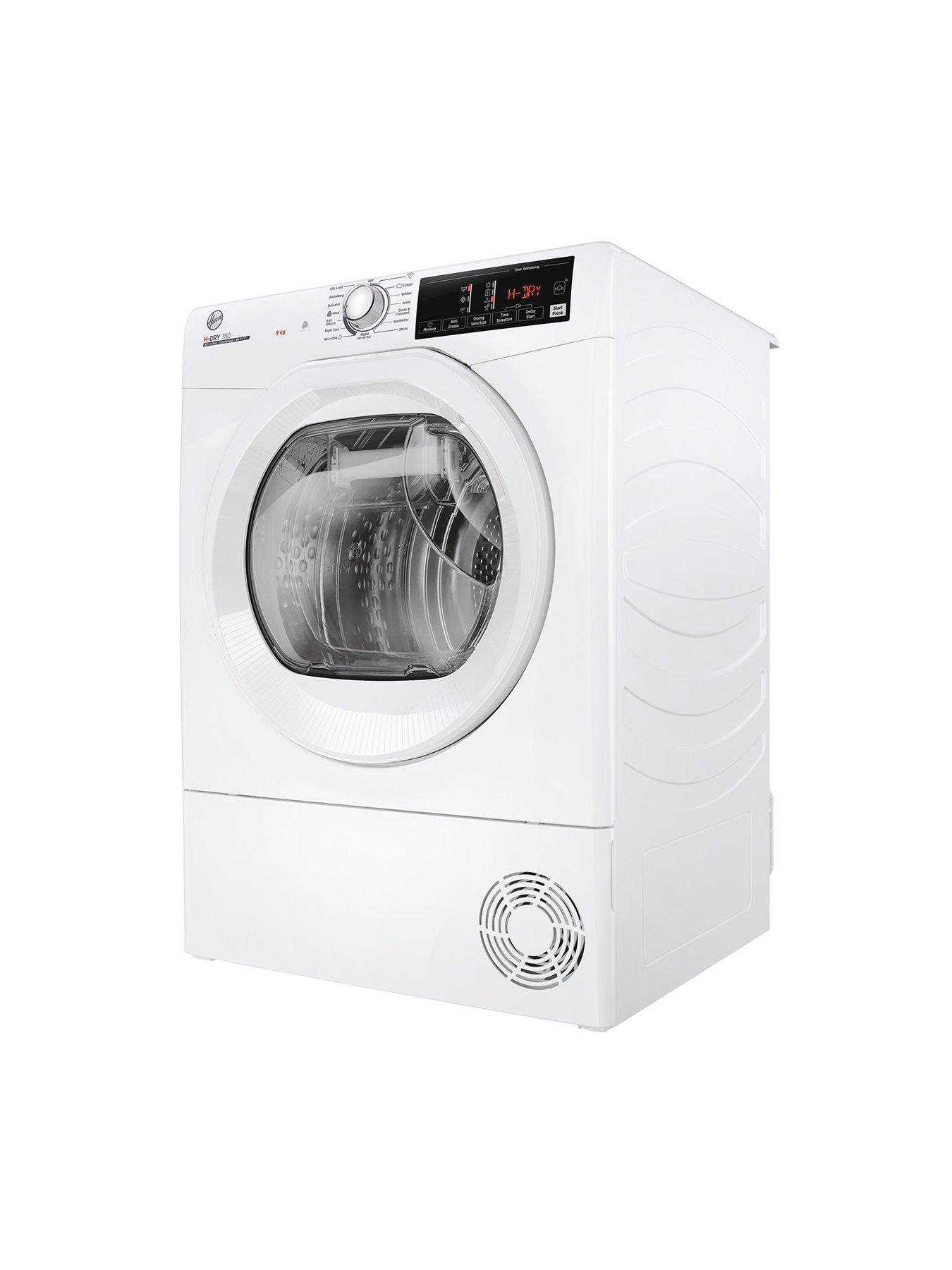 Image 3 of 7 of Hoover H-Dry 350&nbsp;HRE C9TE-80 9kg Load Condenser Tumble Dryer -&nbsp;White