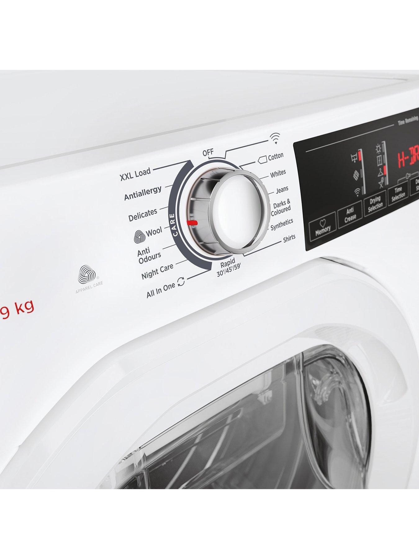 Image 4 of 7 of Hoover H-Dry 350&nbsp;HRE C9TE-80 9kg Load Condenser Tumble Dryer -&nbsp;White