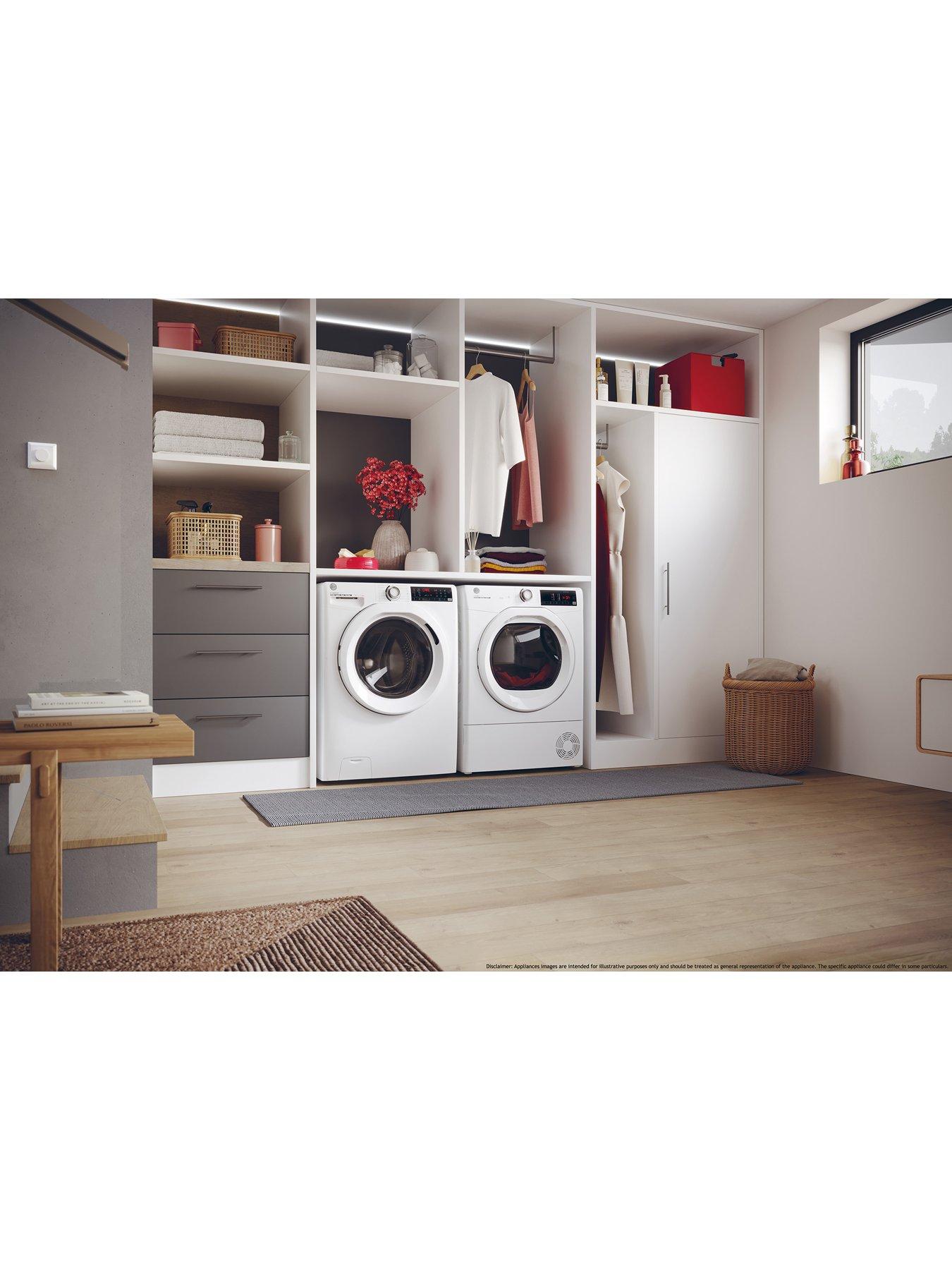 Image 6 of 7 of Hoover H-Dry 350&nbsp;HRE C9TE-80 9kg Load Condenser Tumble Dryer -&nbsp;White