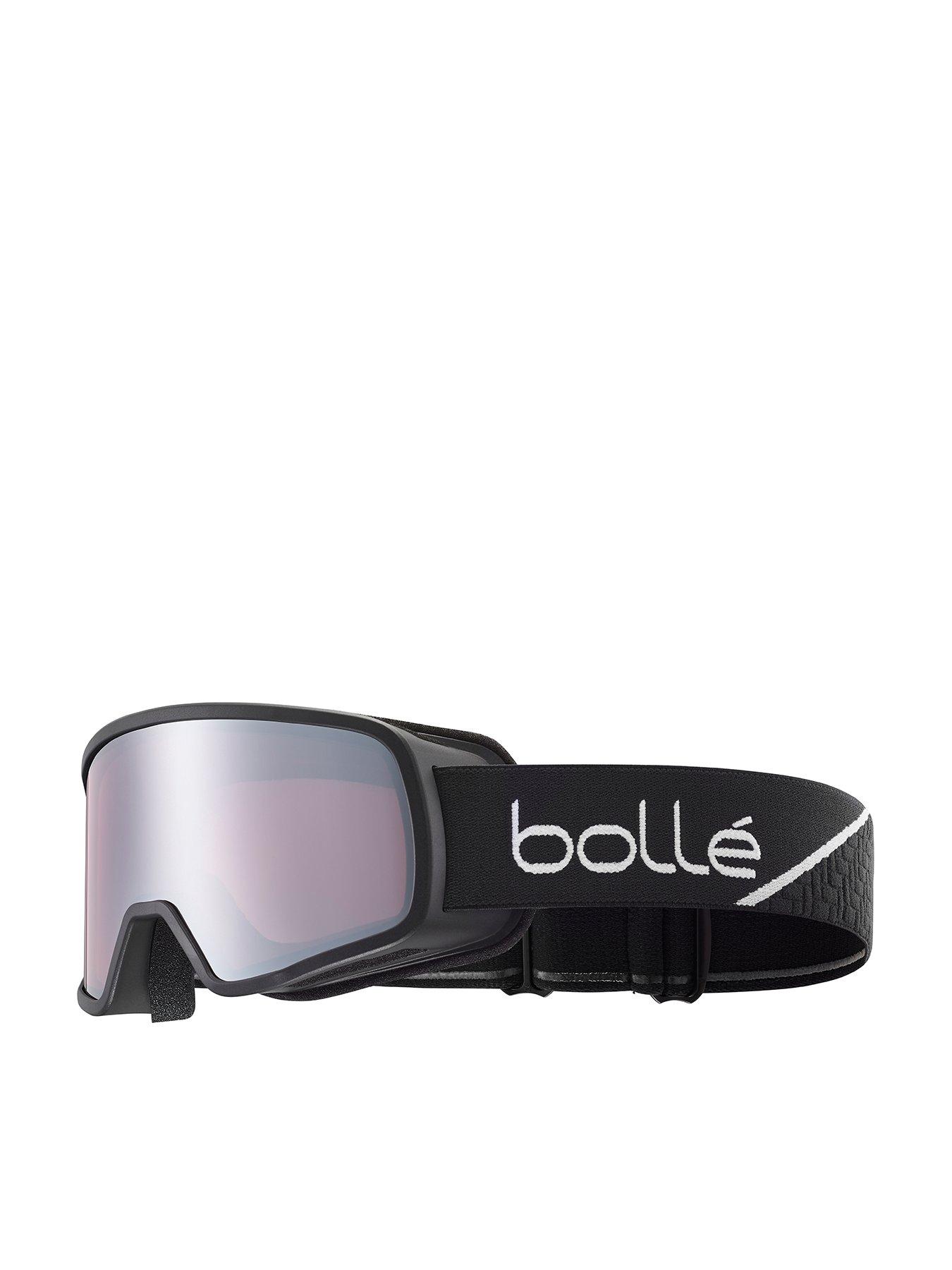 undefined Kids' Nevada Junior Ski Goggles - Race Black