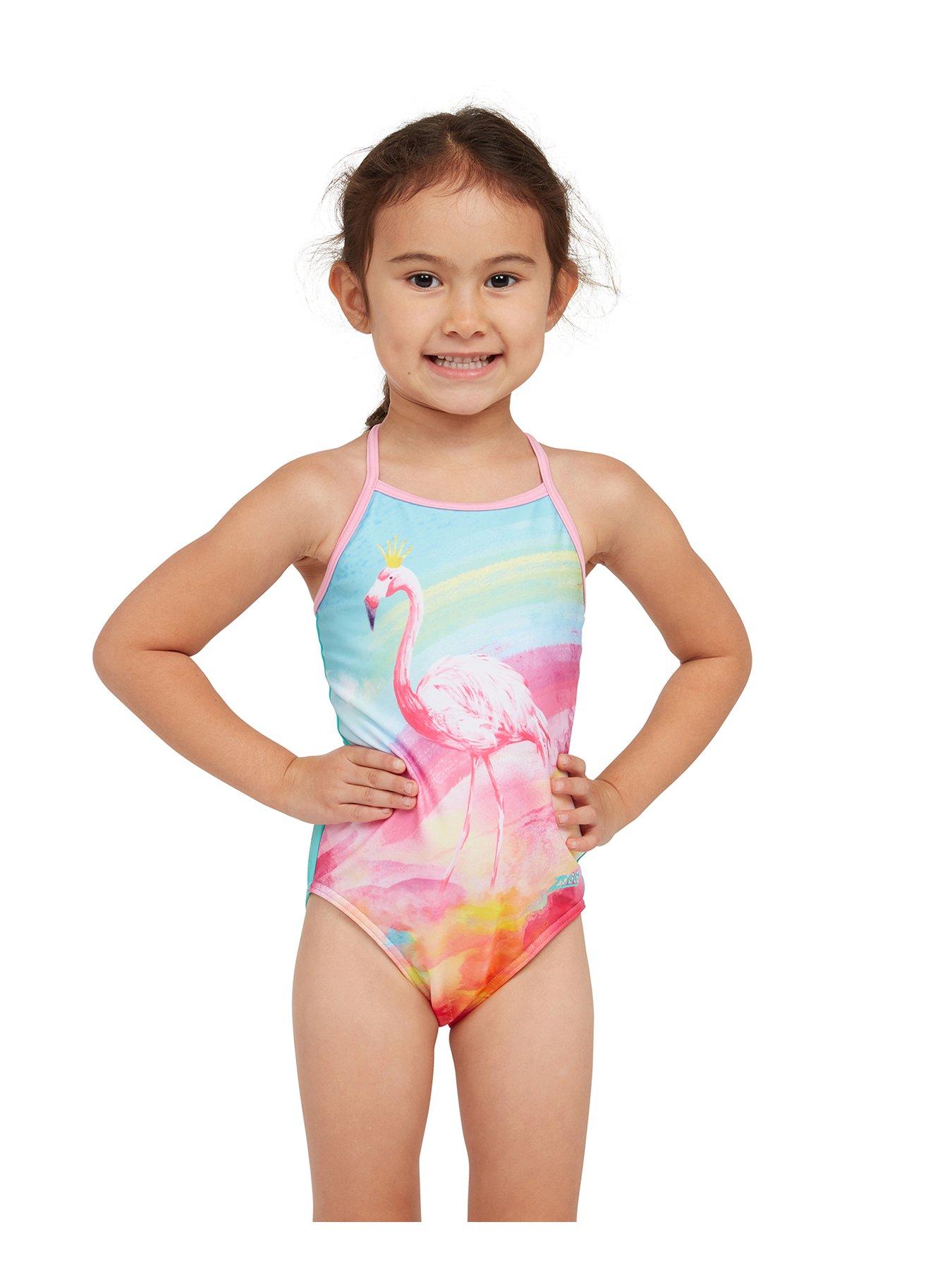  image of zoggs-ecolast-queeningo-crossback--pink