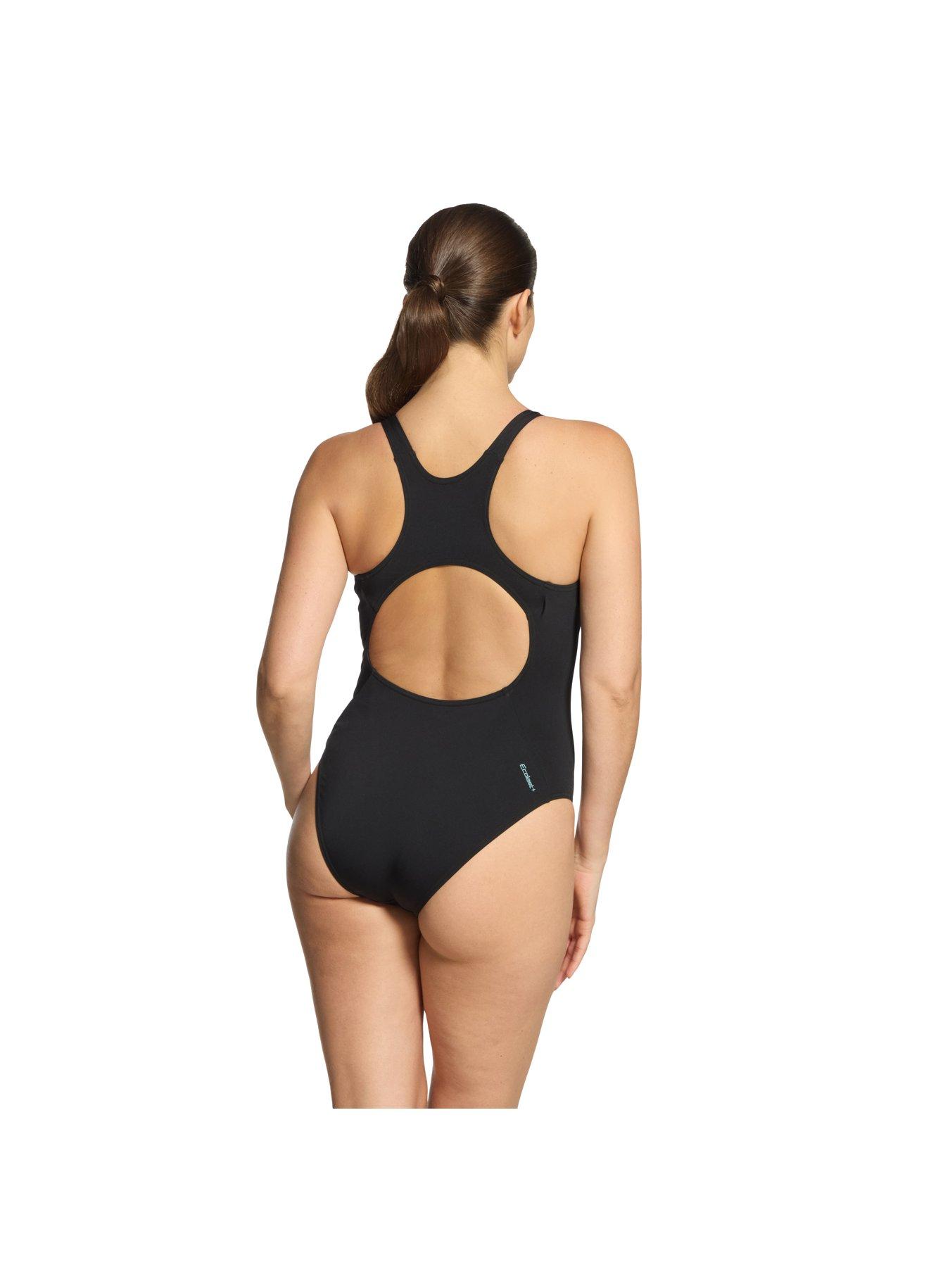 Image 2 of 4 of Zoggs Ecolast+ Cottesloe Powerback Swimsuit- Black