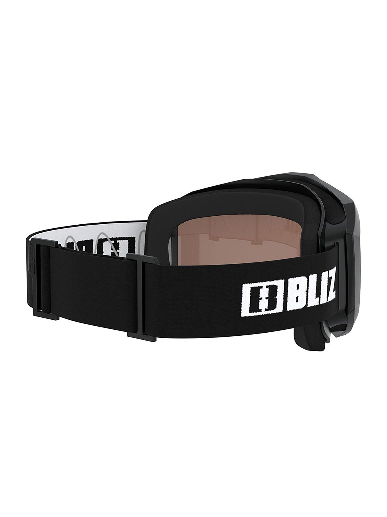  image of bliz-mens-liner-goggles-blackwhiteorangesilver