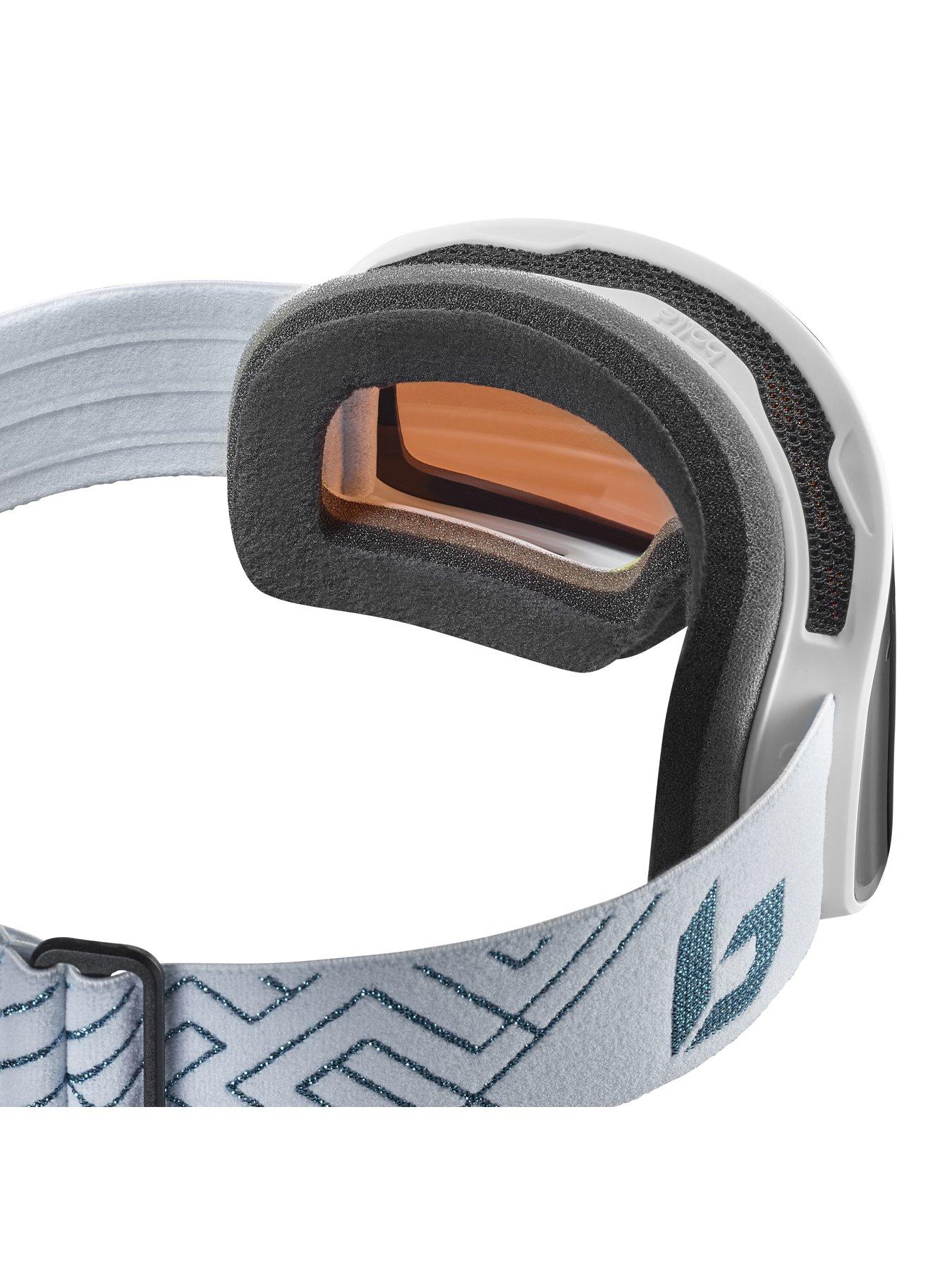 Image 2 of 2 of Bolle Nevada Small Ski Goggles - White/Blue
