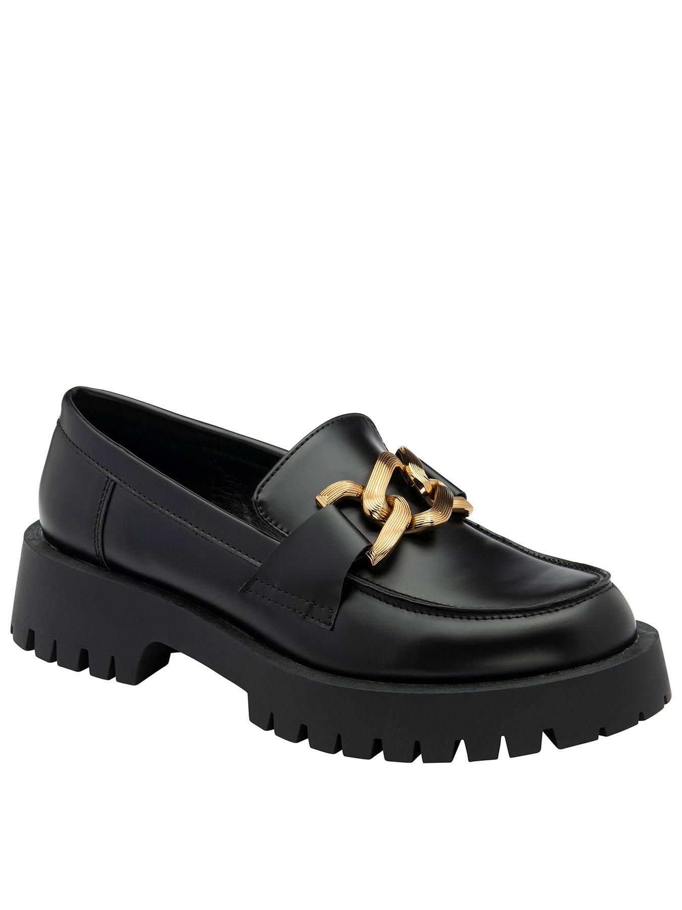 undefined Spey Chunky Chain Loafers - Black