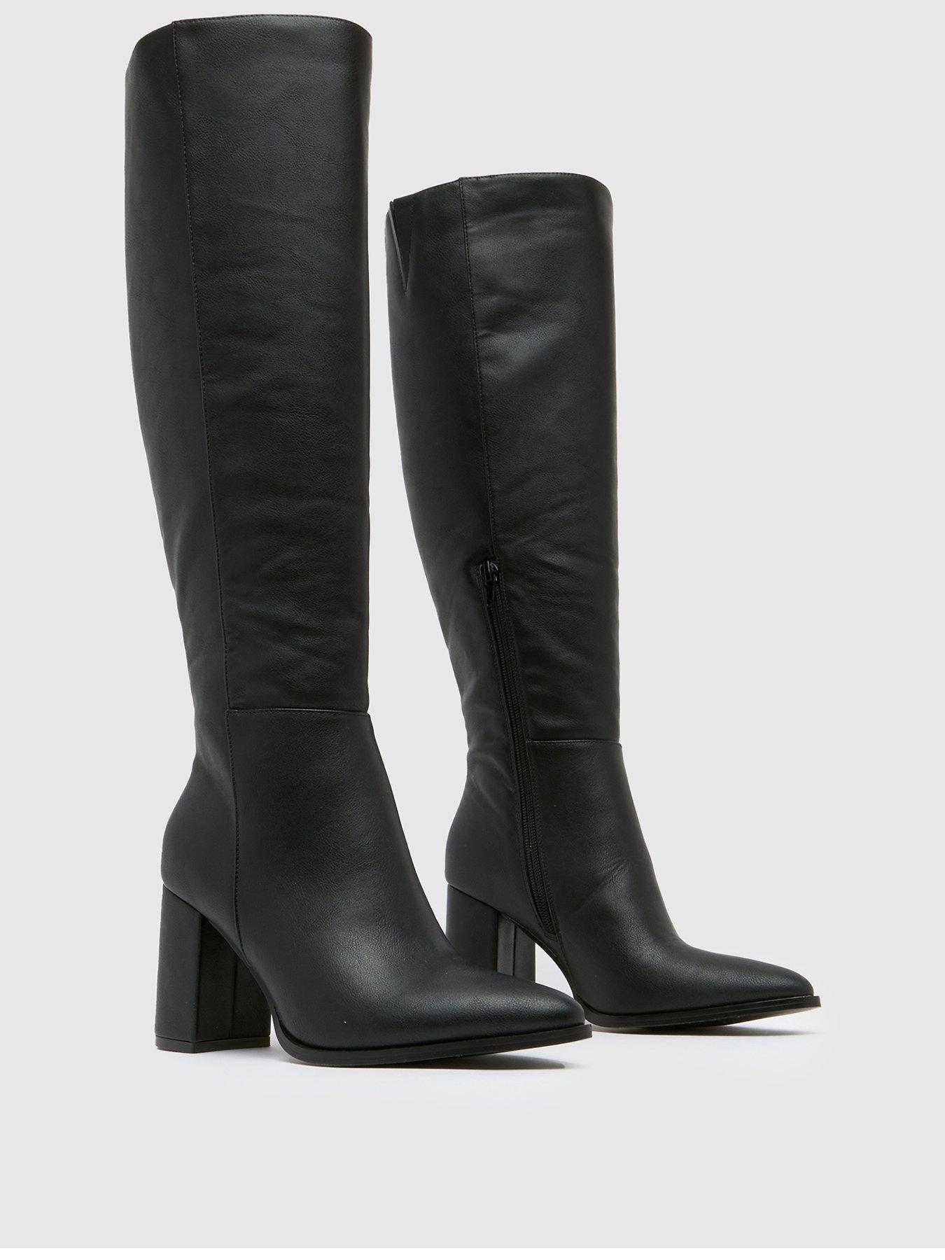 Diya Knee High Boot Black
