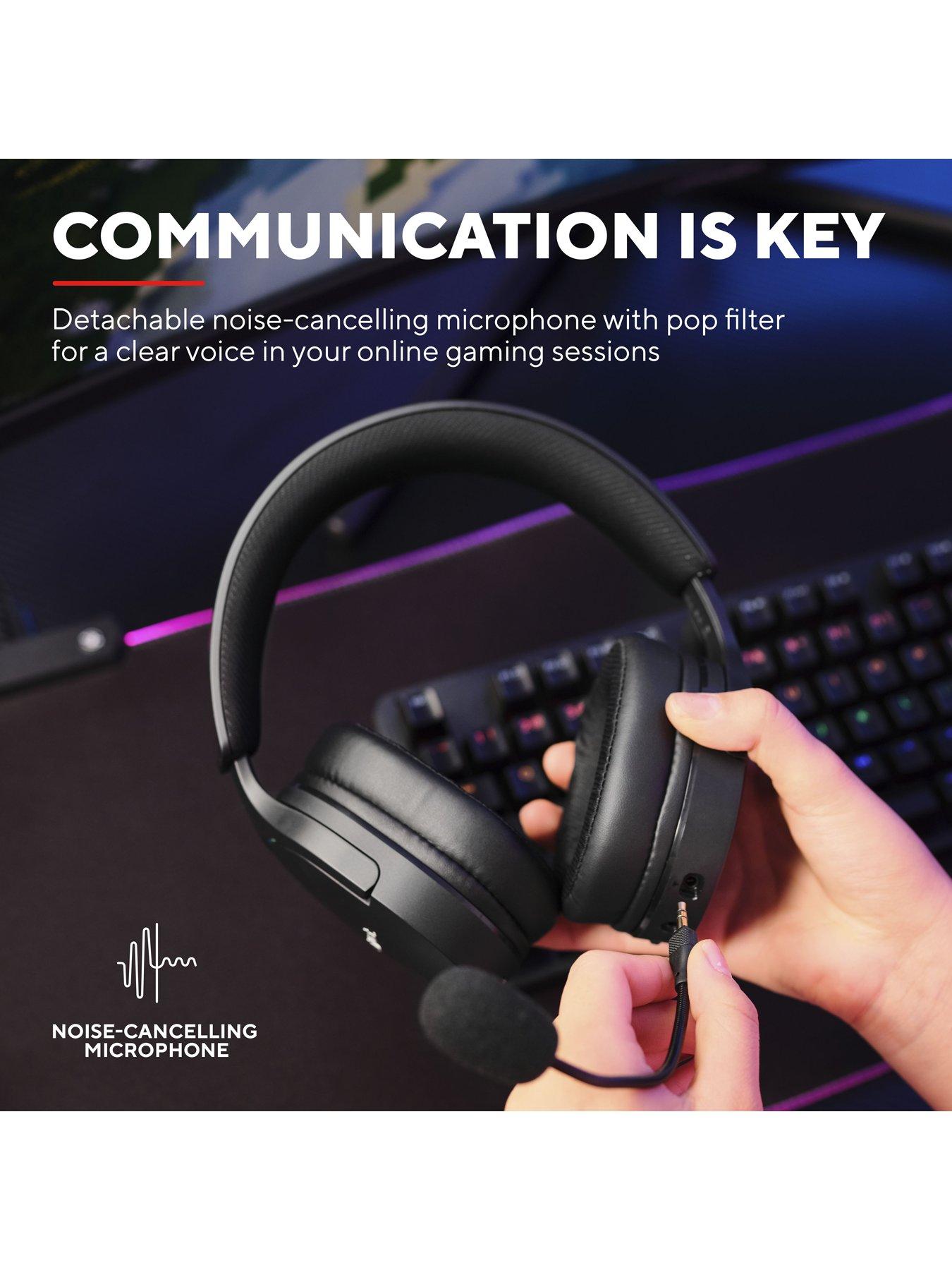 Trust GXT 1493 Ravox Wireless Gaming Headset Bluetooth 2.4GHz PS5 PS4