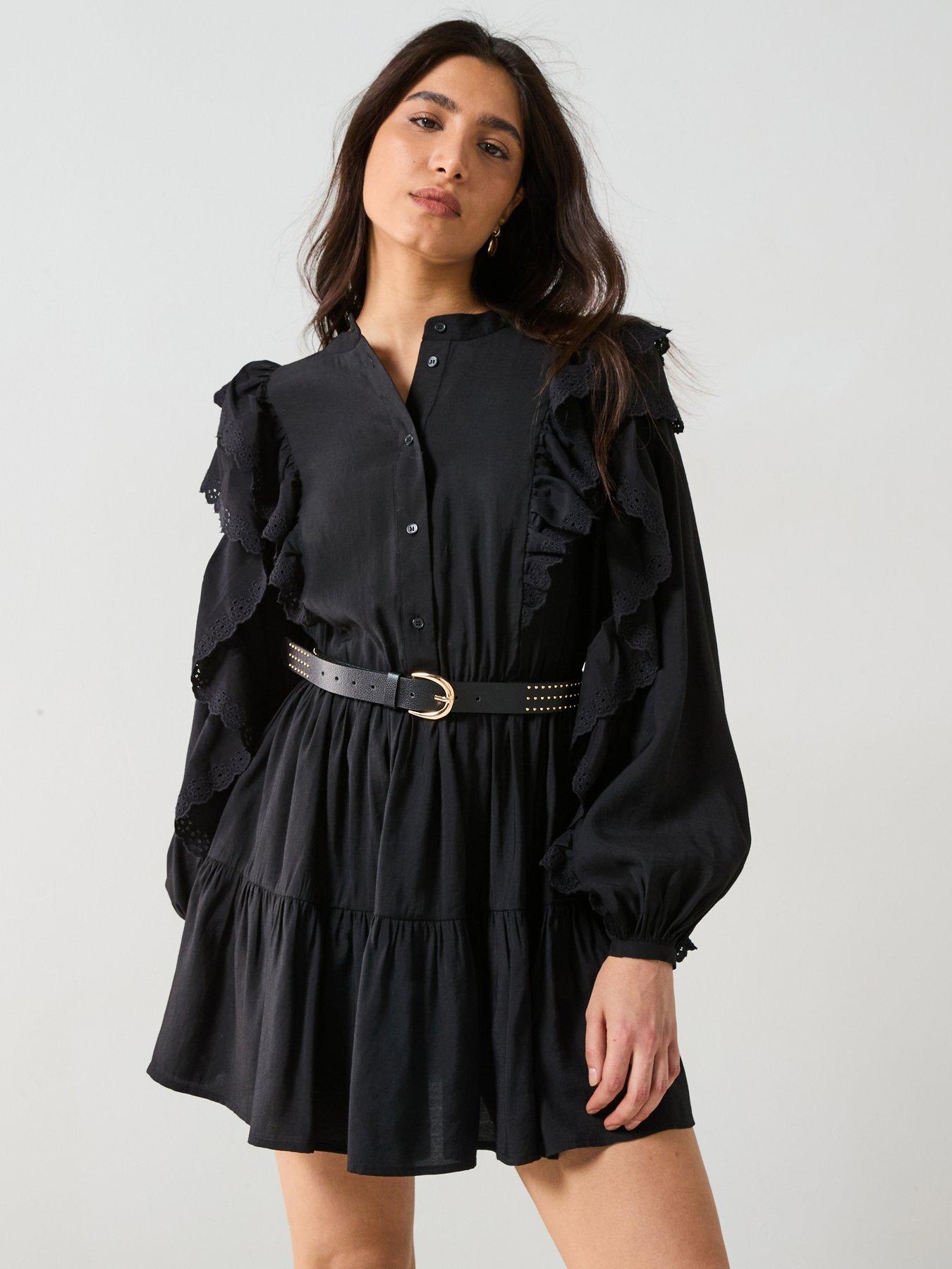 v-by-very-broderie-ruffle-mini-skirt-dress-black
