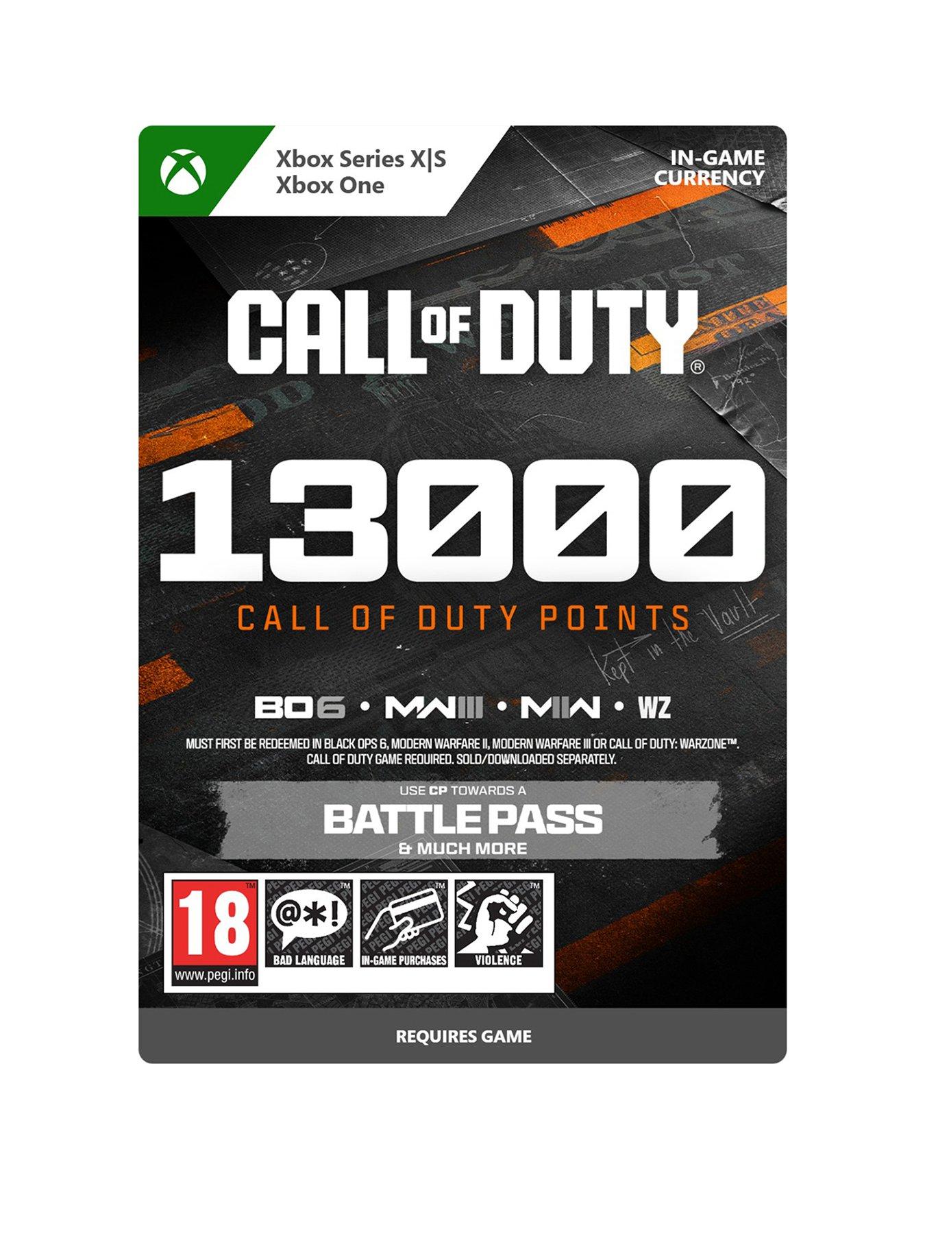 Image 1 of 7 of Xbox Call of Duty Points - 13,000 Points (Digital Download)